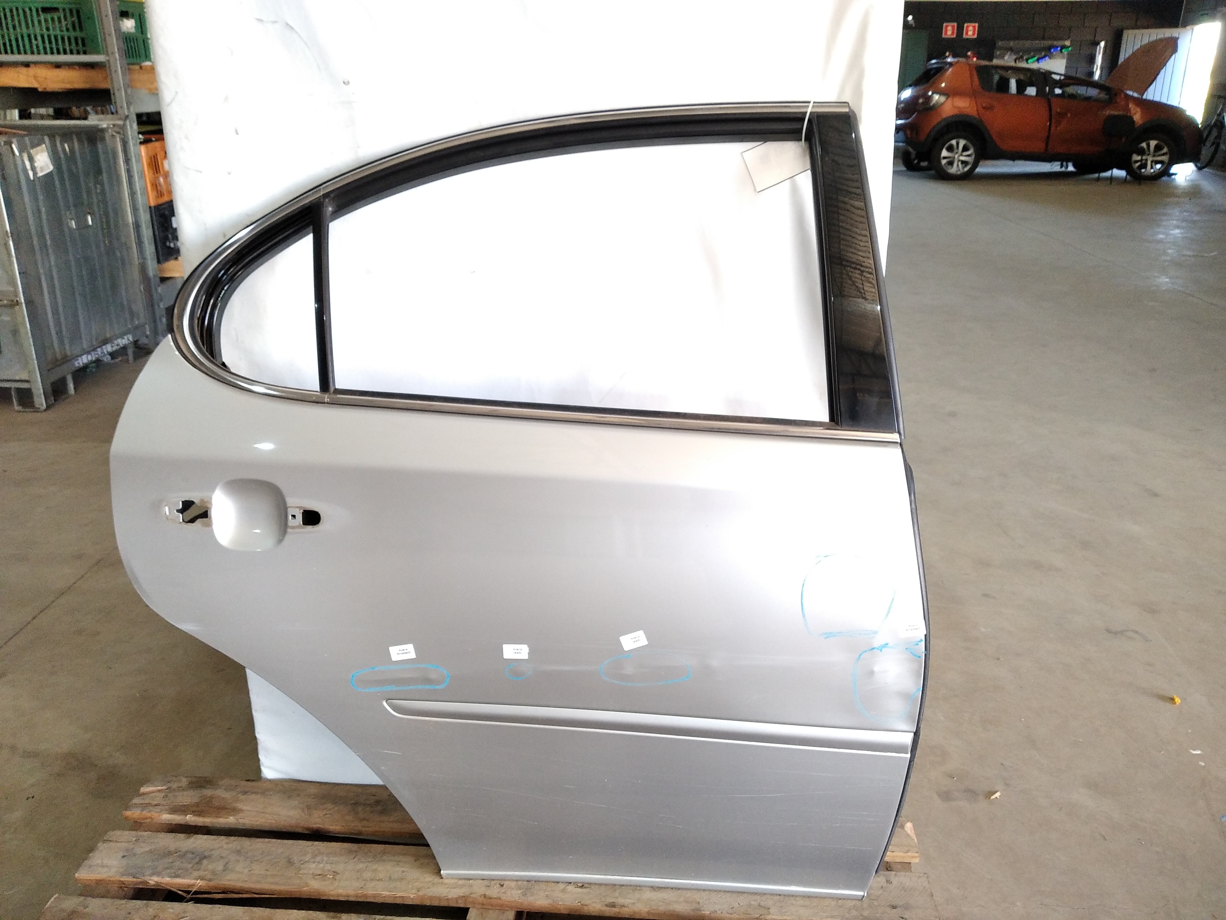 Porta Traseira Direita Lexus Es330 2006 V357 Avaria 2