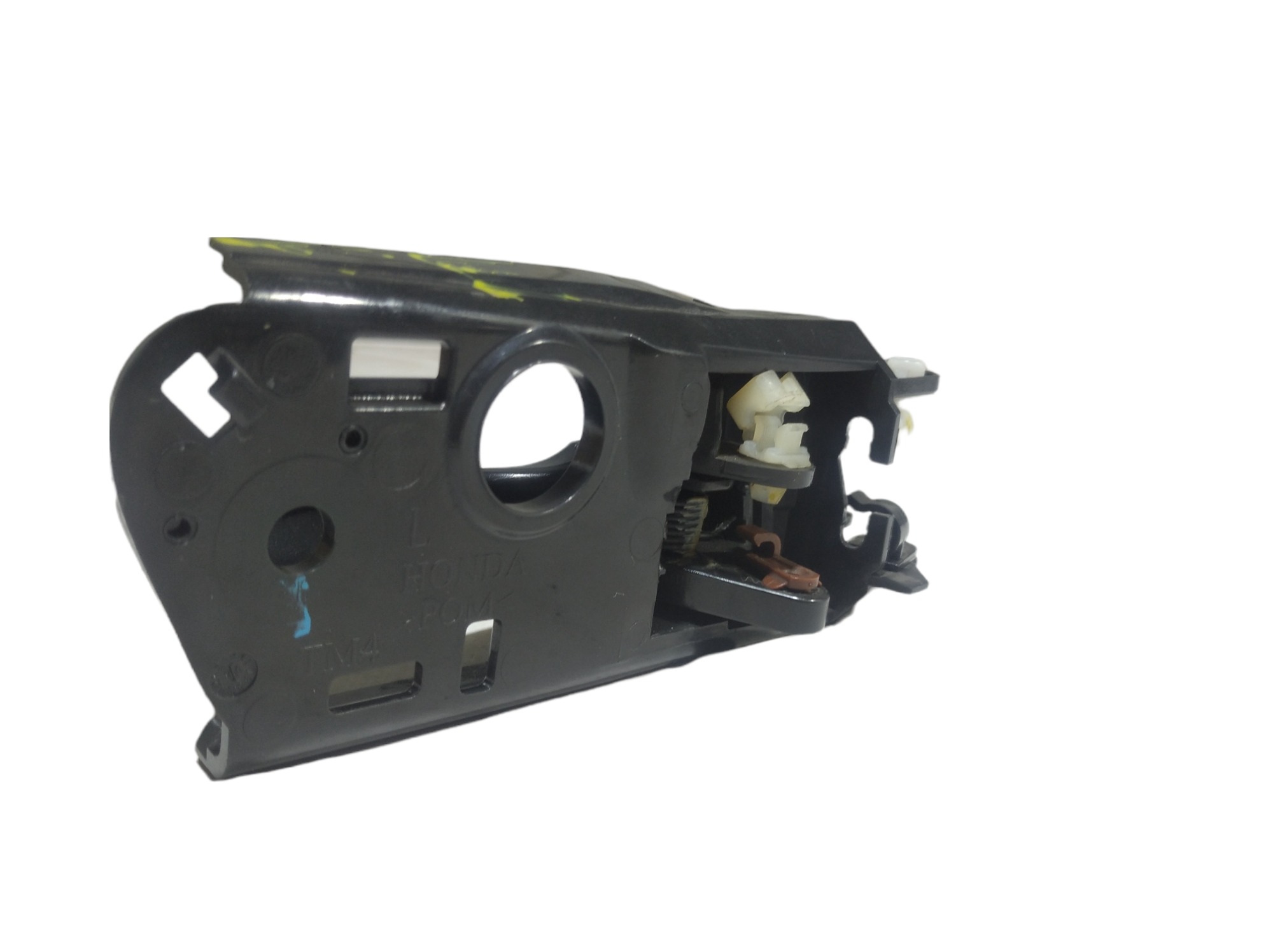 Maçaneta Interna Traseira Esquerda Honda City 2010 V296 Preto Traseira 7