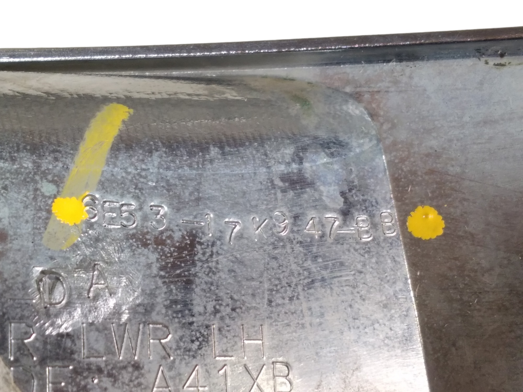 Moldura Farol Milha Esquerdo Ford Fusion 2.3 2007 V560 8