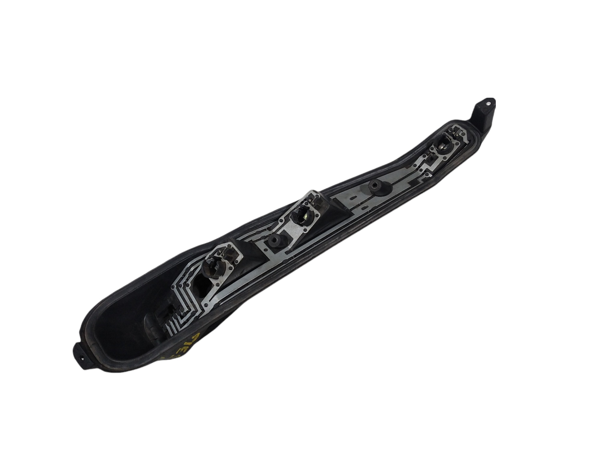 Placa Lanterna Esquerda Ford Fiesta Hatch 2010 V270 Preta 1