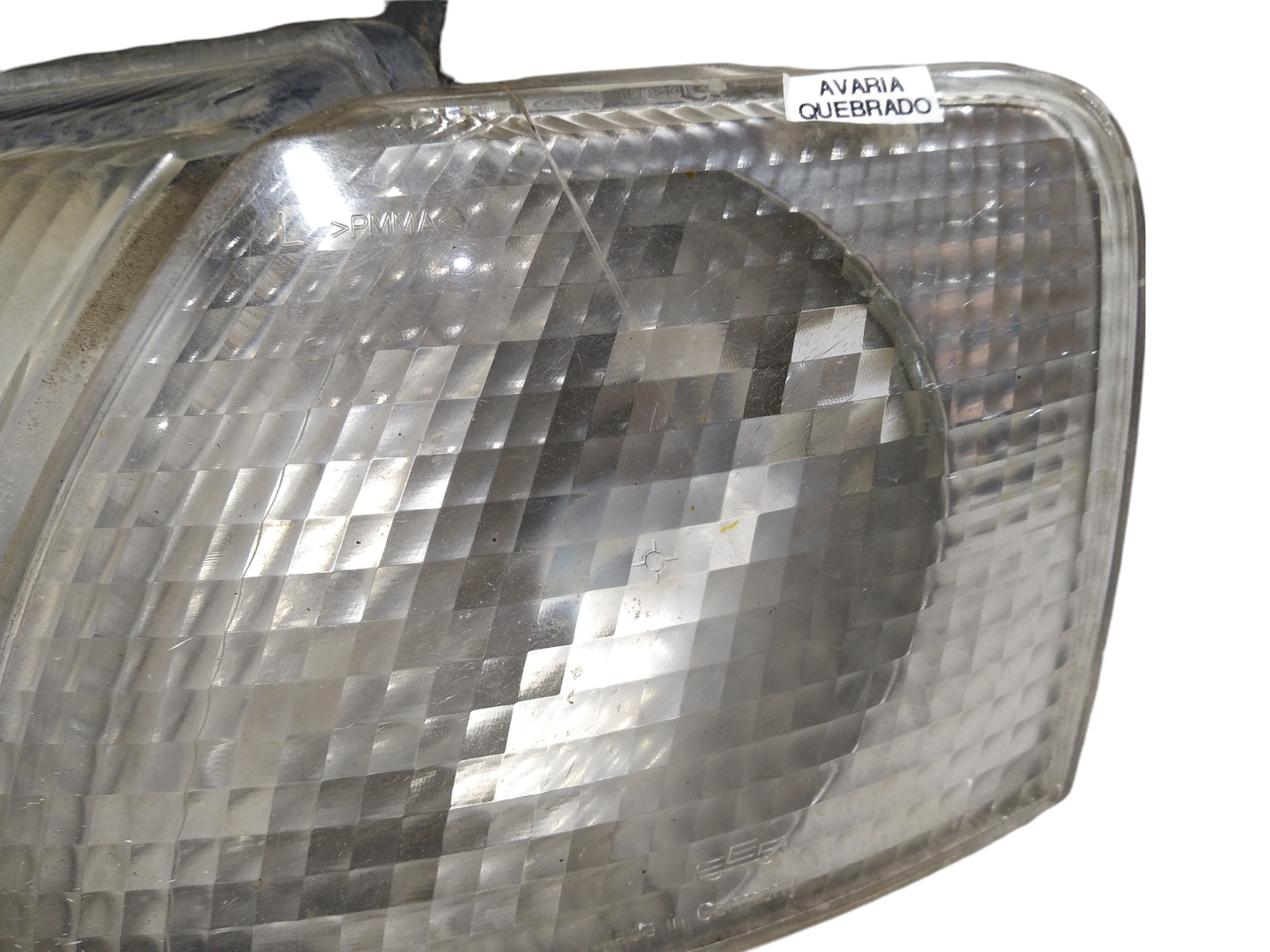 Farol Esquerdo Vw Passat 1998 V266 Avaria Lente 084411125 4