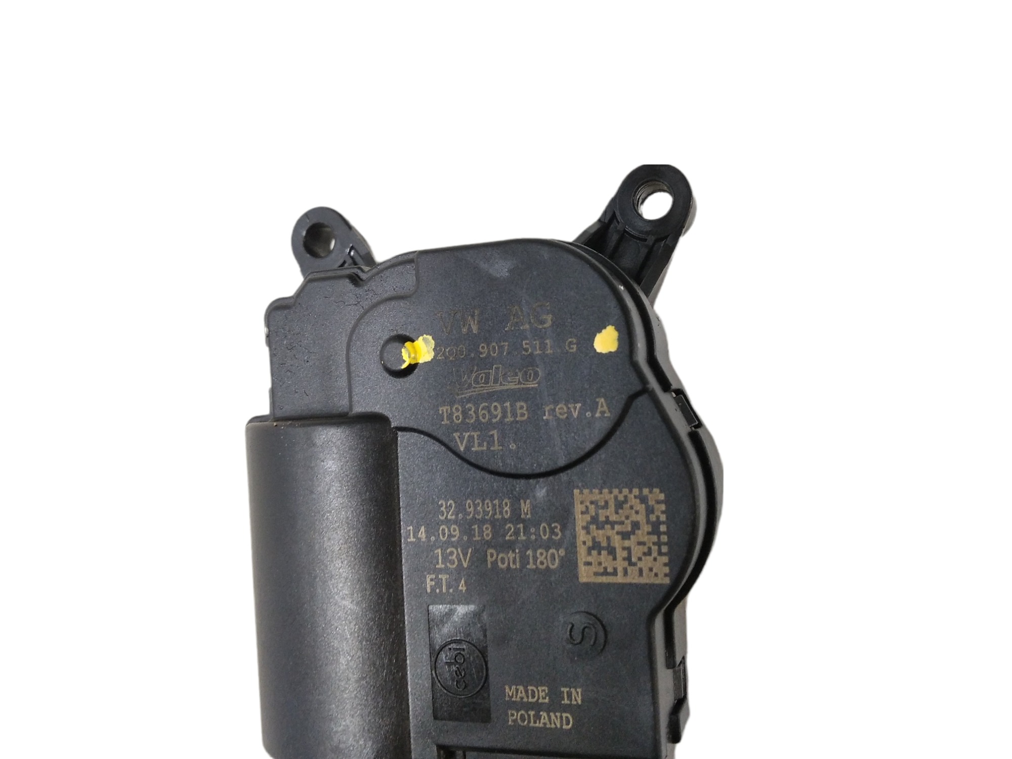 Motor Atuador Ar Condicionado Esquerdo Audi A3 V343 6