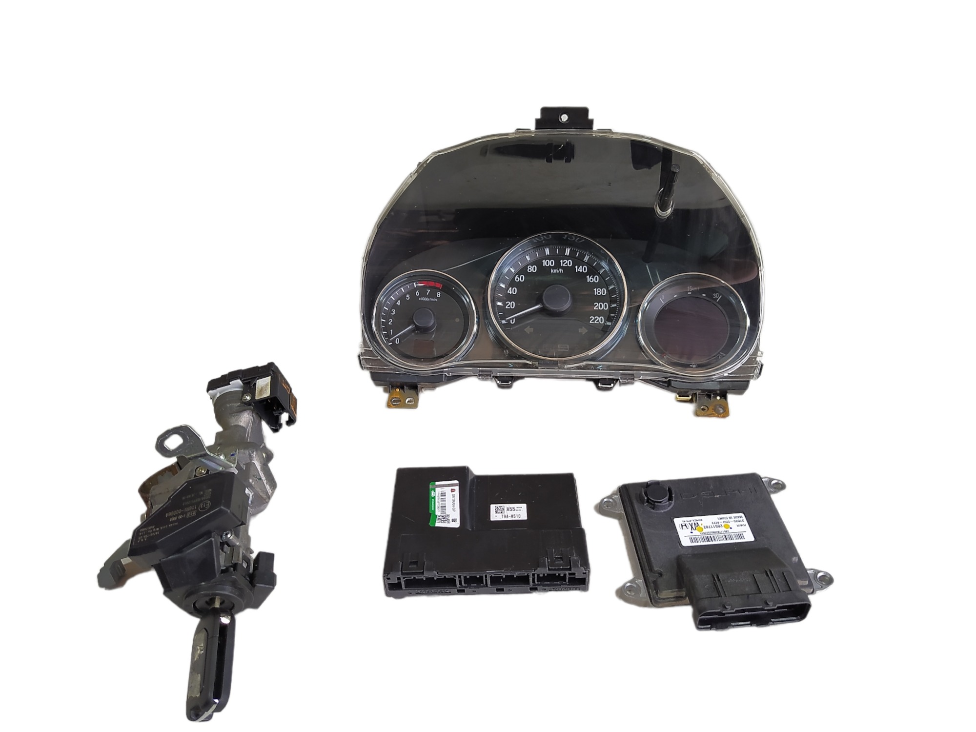 Kit Módulo Injeção Eletrônica Honda City Ex 1.5 2018 V469 4