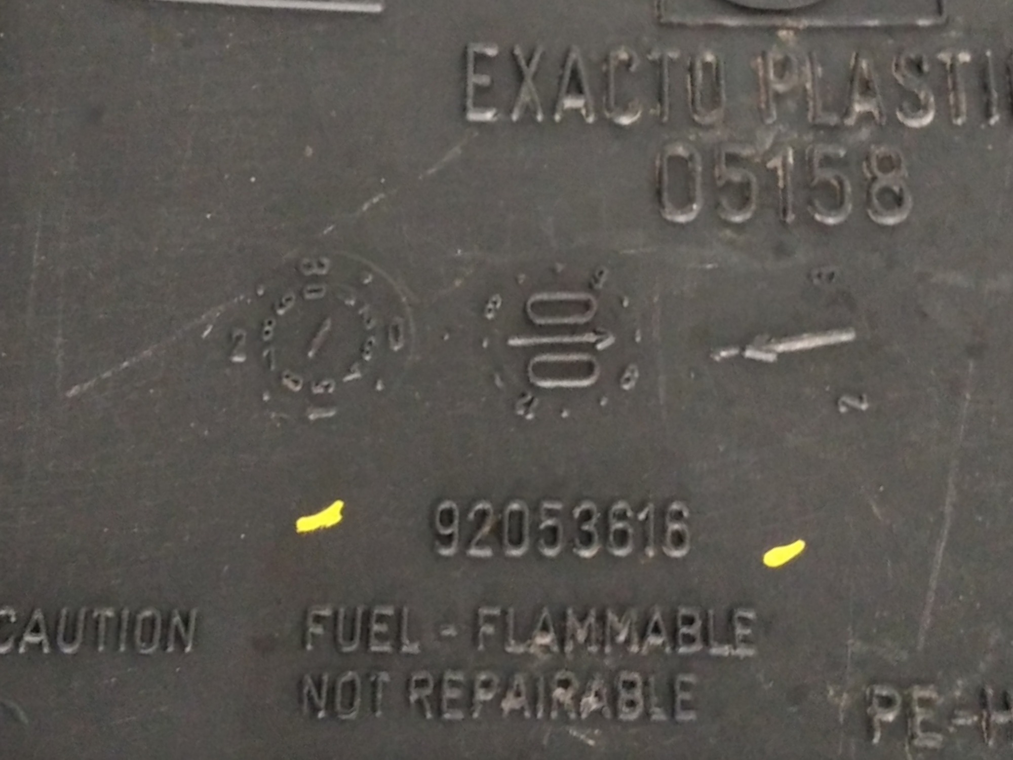Tanque De Combustível Gm Omega Australiano 2000 V367 6