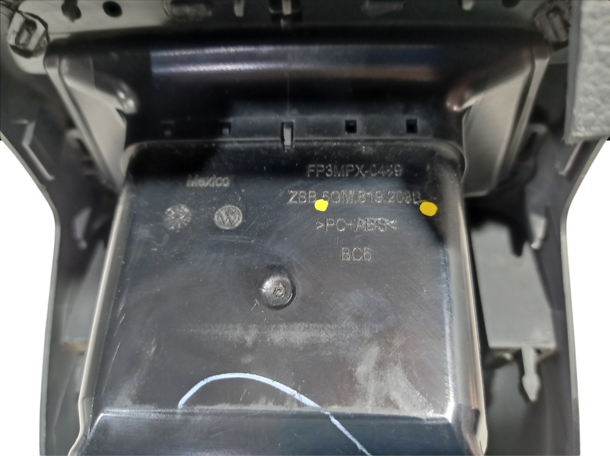Difusor Ar Console Central Vw Golf Tsi 2015 V293 8
