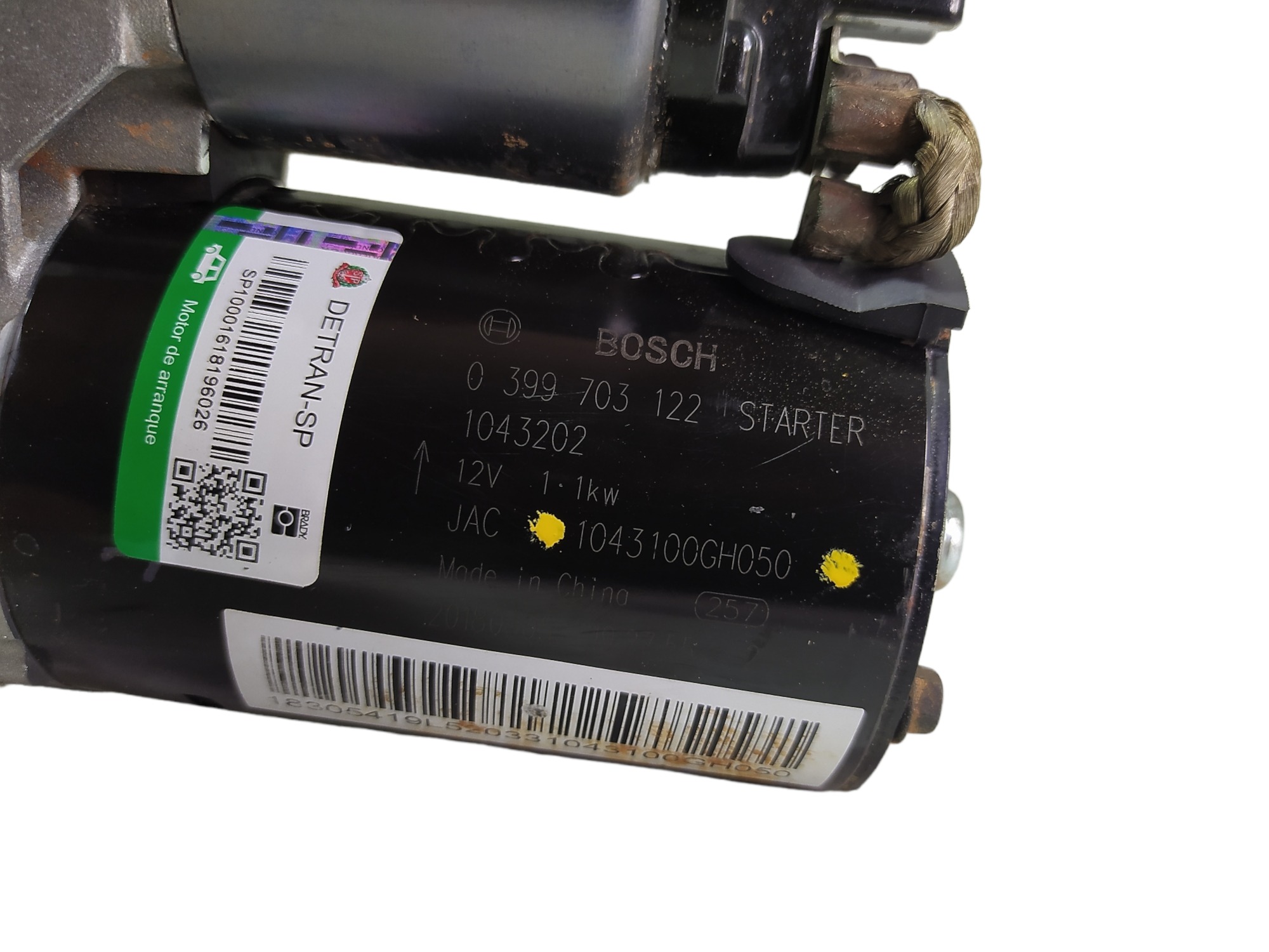 Motor Arranque Jac T50 1.6 2017 2021 V489 9