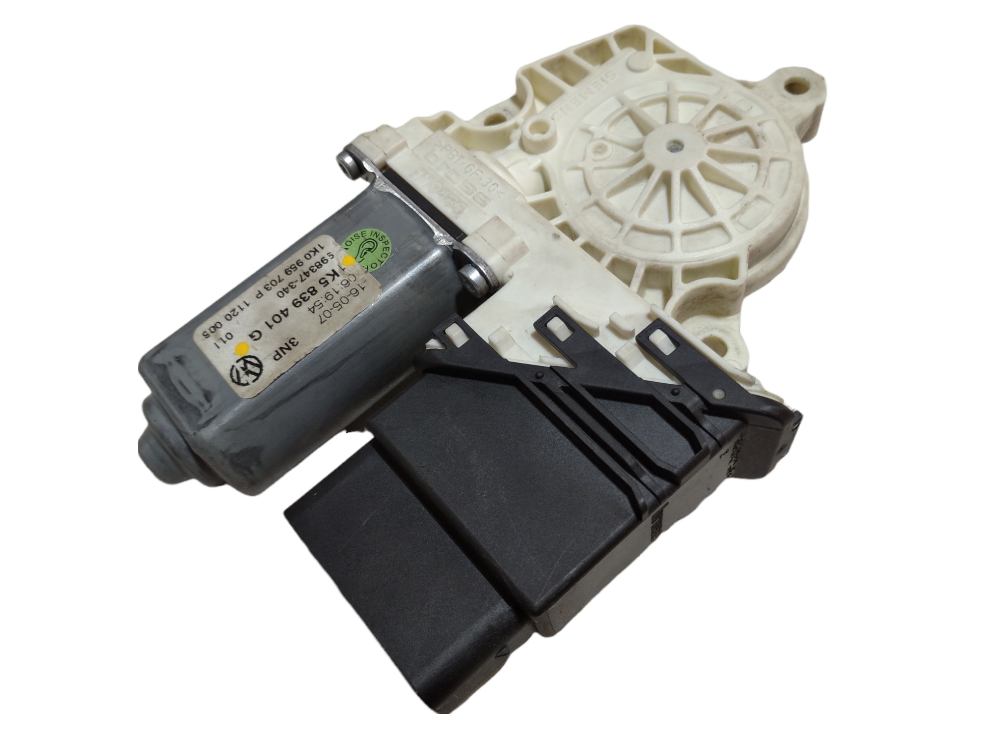 Motor Máquina Vidro Traseiro Esquerdo Vw Jetta 2007 V164 6
