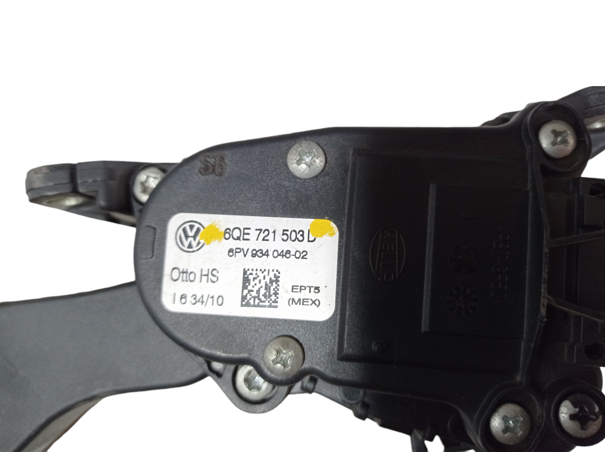 Pedal Acelerador Eletrônico Vw Polo Gol D130 6qe721503d 6