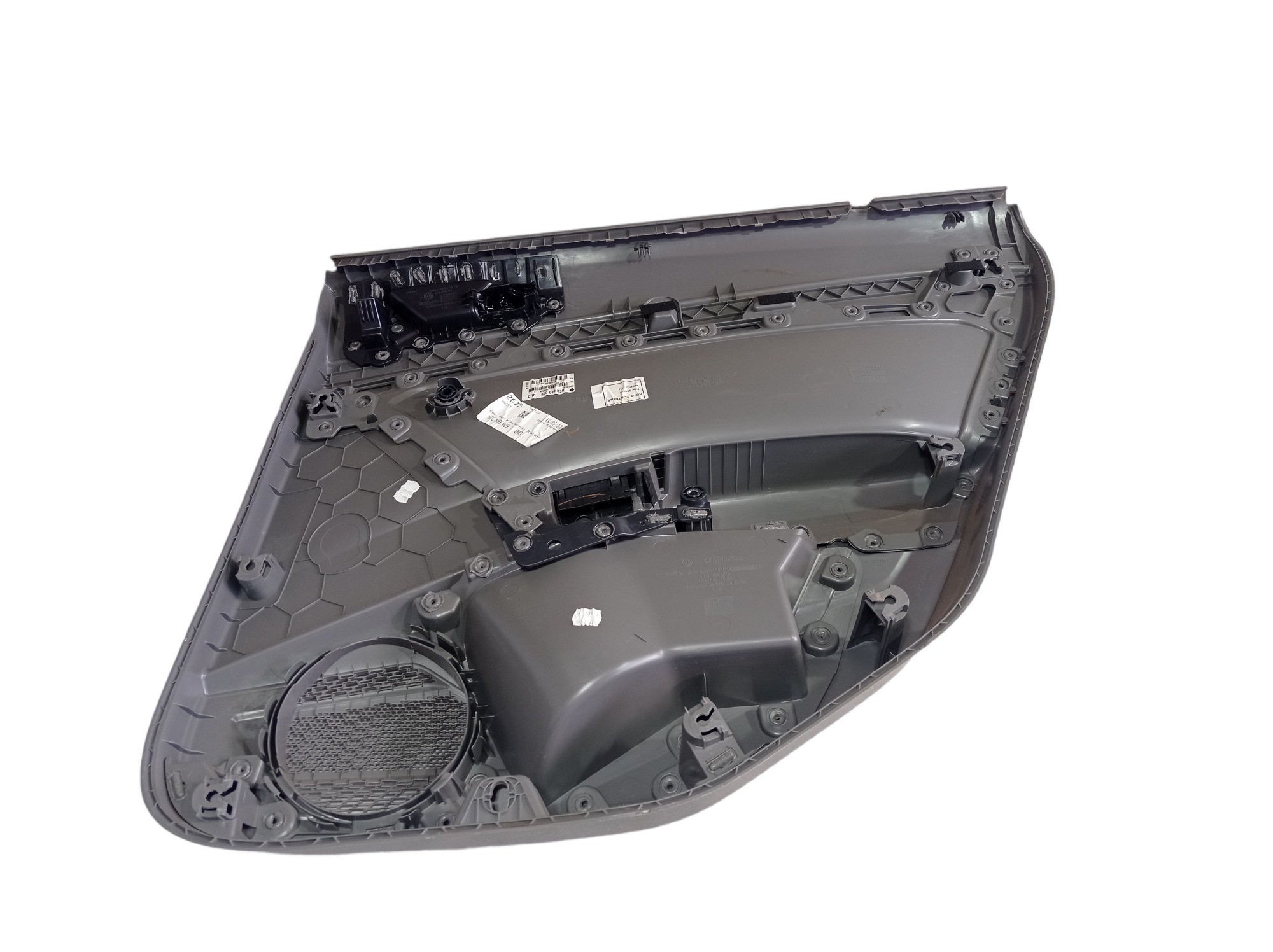 Forro Porta Traseira Esquerda Vw Virtus 2017 A 2021 V559 Cinza 3