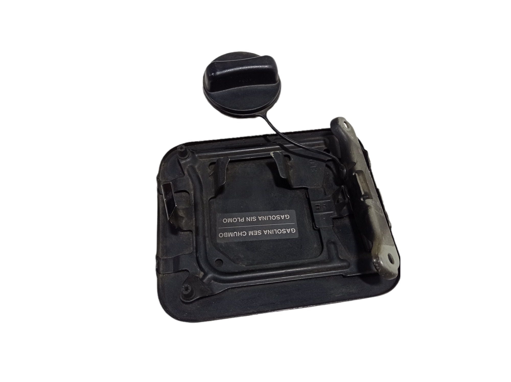 Portinhola Tanque Combustivel Nissan Tiida 2008 V59 Preto 2008 5