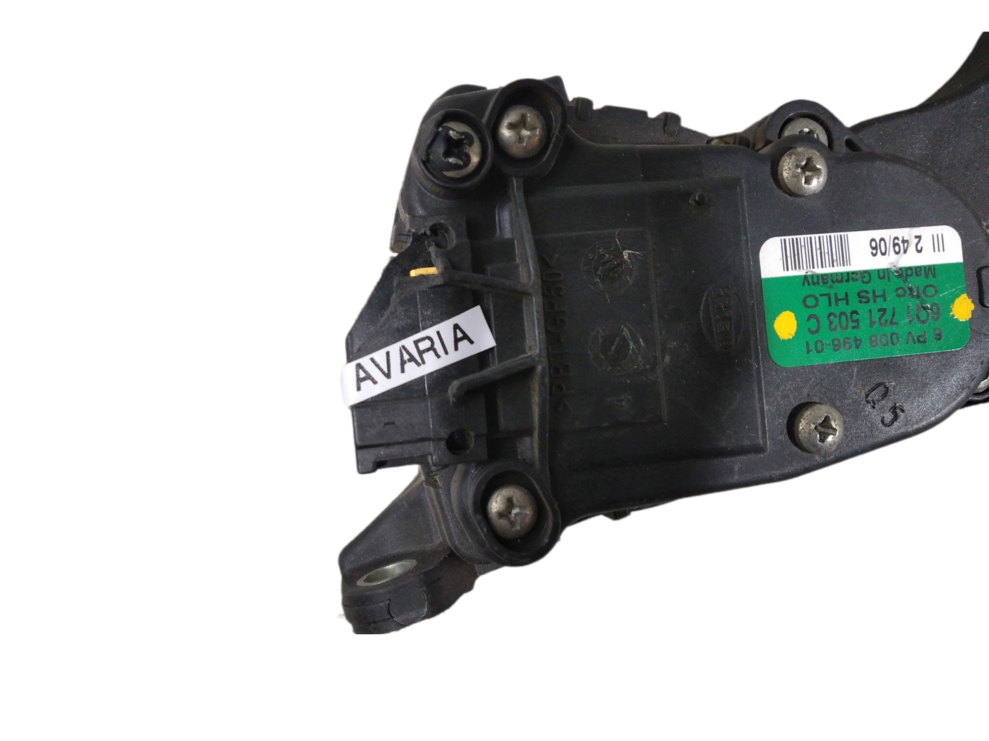 Pedal Acelerador Eletrônico Vw Audi Golf V237 6q1721503c 6