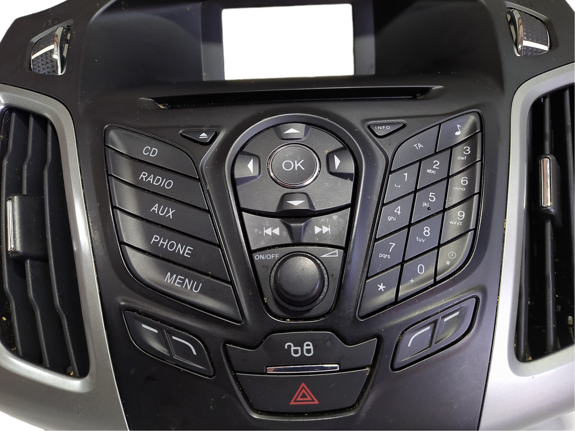 Controle Rádio Ford Focus 1.6 16v 2014 Bm5t18k811ba V476 7