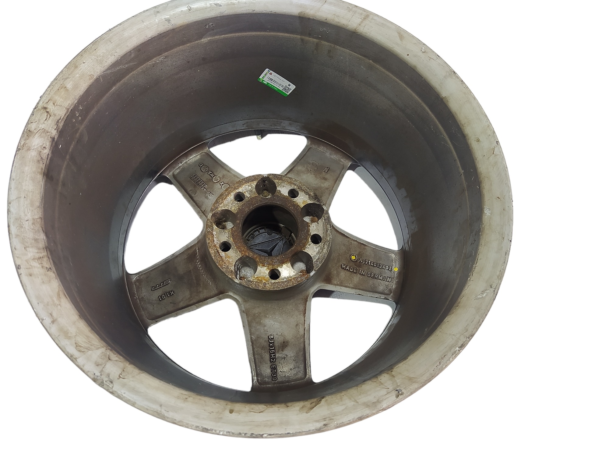 Roda Aro 16 Mercedes C230 1998 A1714013302 V493 4