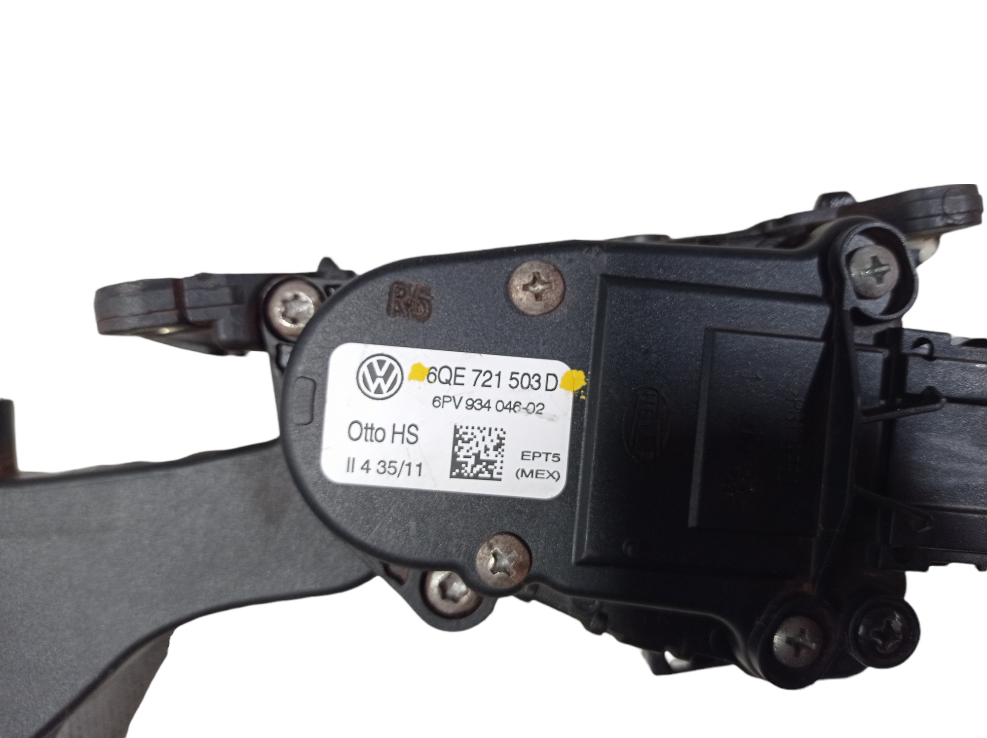 Pedal Acelerador Eletrônico Vw Polo Gol G5 6qe721503d D321 8