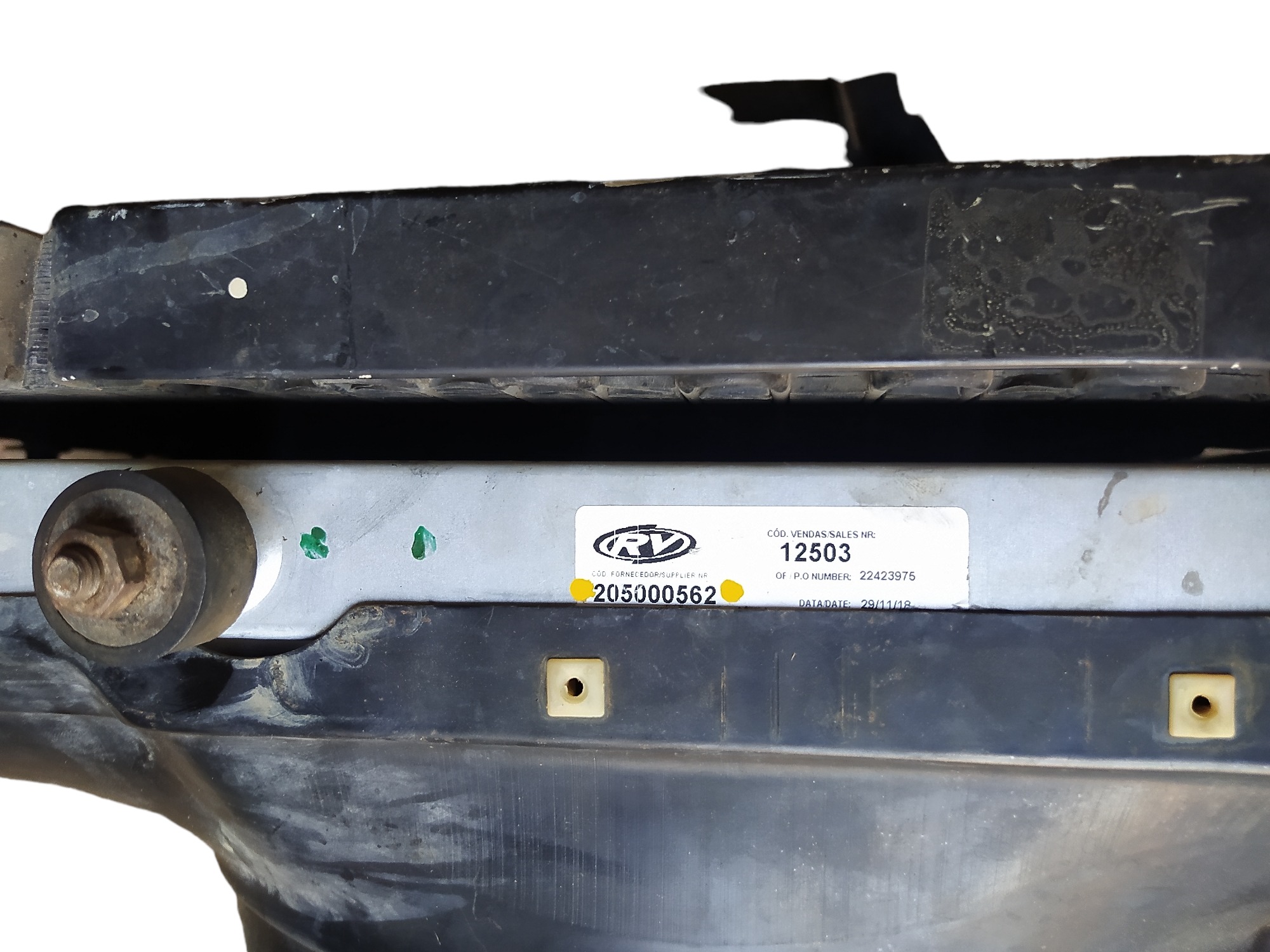 Kit Radiador Vw Gol 1.6 Cht Ap Ar Condicio 1997 A 2003 V413 8