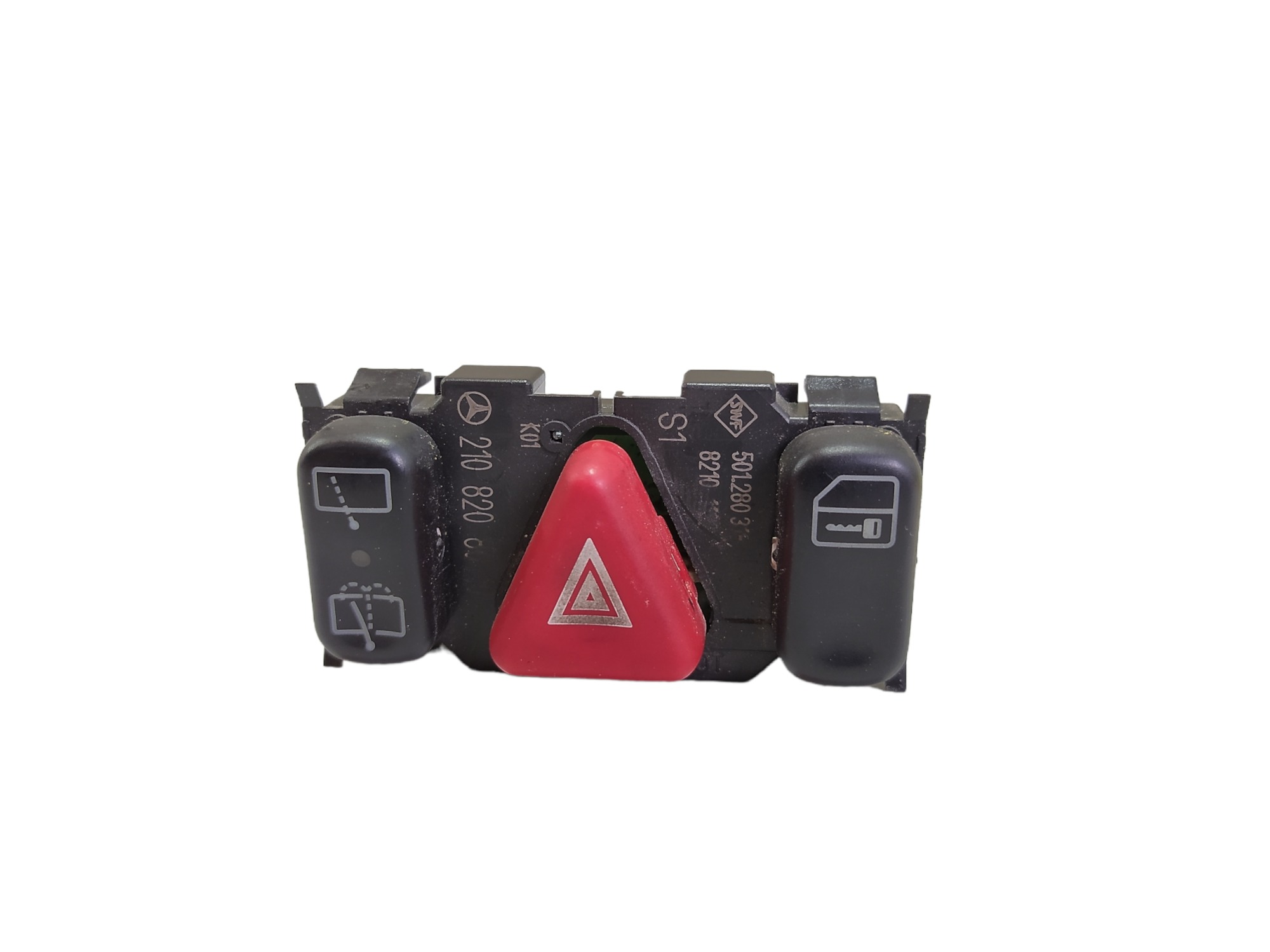Botão Pisca Alerta Mercedes C230 2.3 1998 2108208010 V483 8