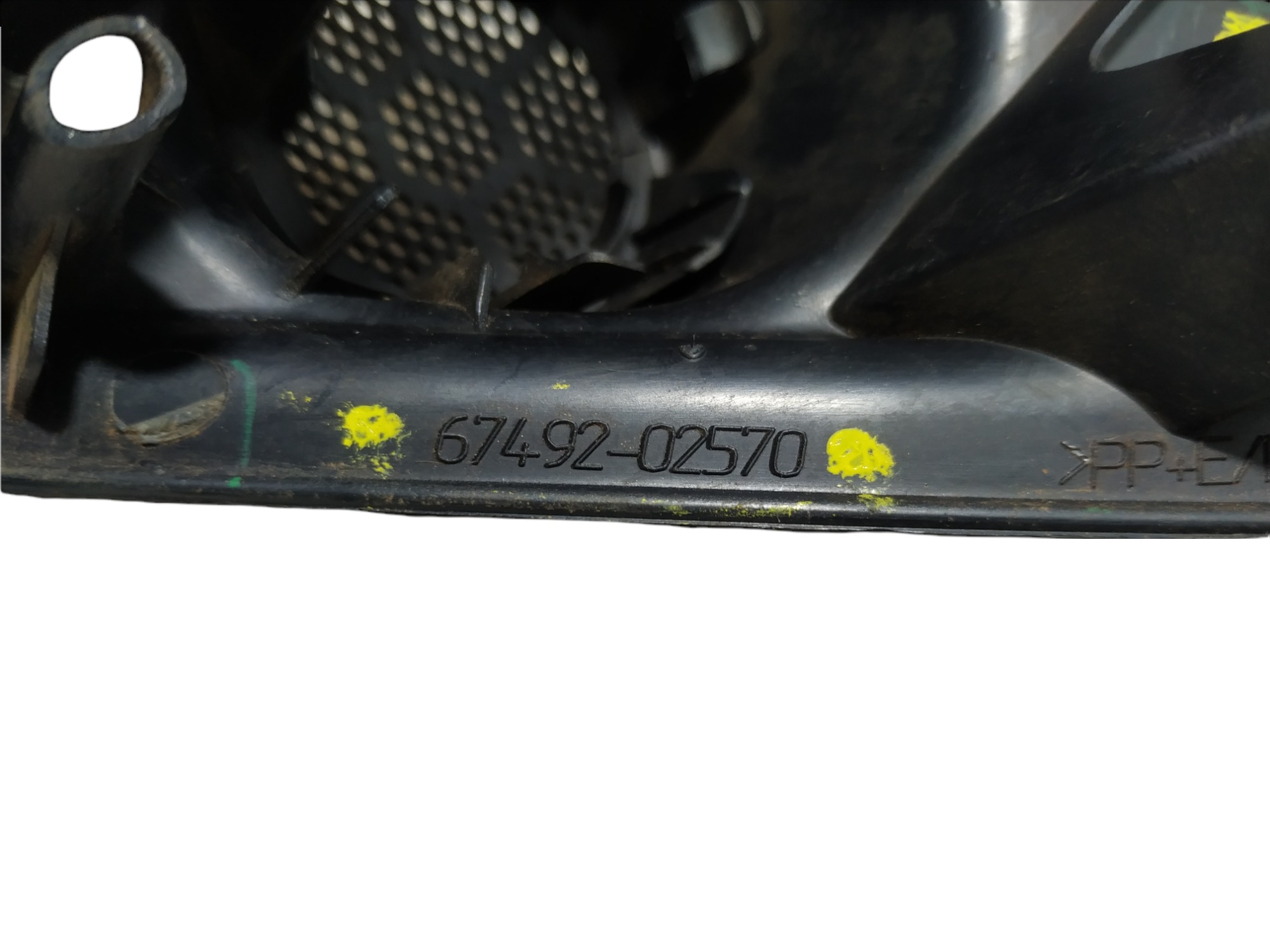 Acabamento Interno Retrovisor Esquerdo Corolla 2014 V320 Preto 8