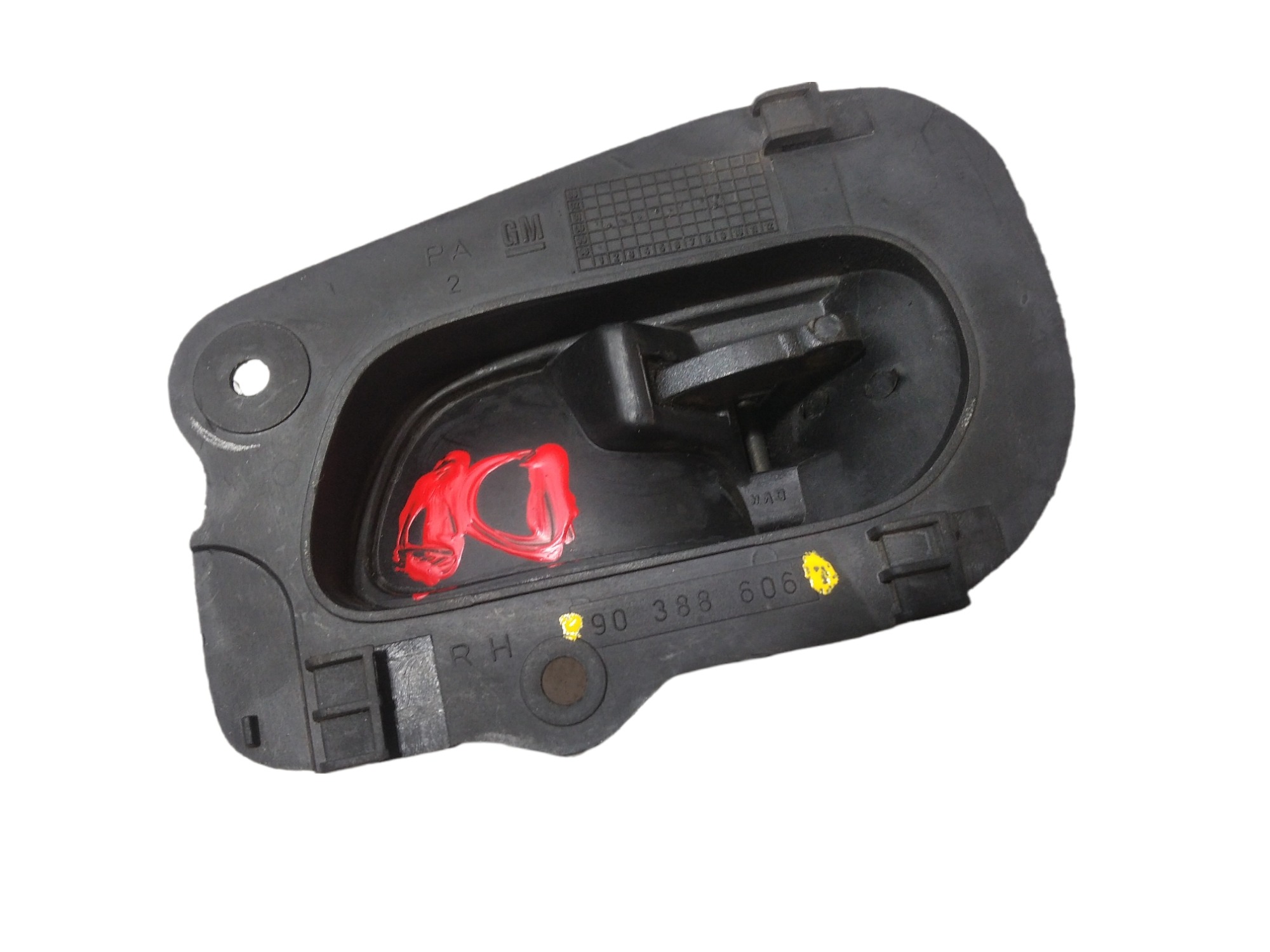 Maçaneta Interna Dianteira Direita Gm Corsa 1994 2005 Preto Dianteira 6