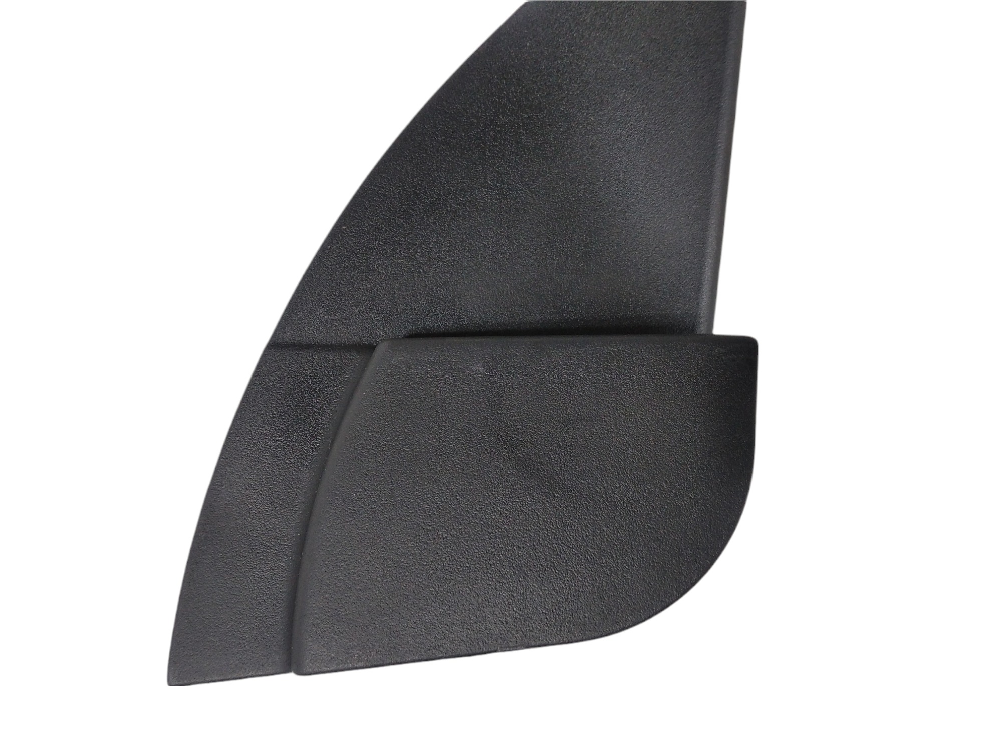 Acabamento Interno Retrovisor Direito Kia Picanto 2009 V291 Preto 2