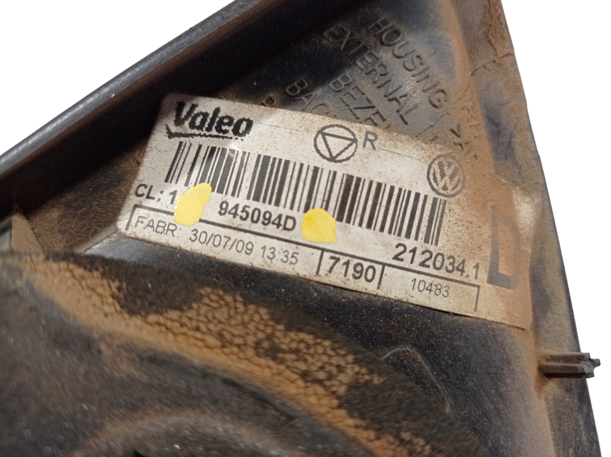 Lanterna Direita Tampa Traseira Vw Golf 2009 V566 9