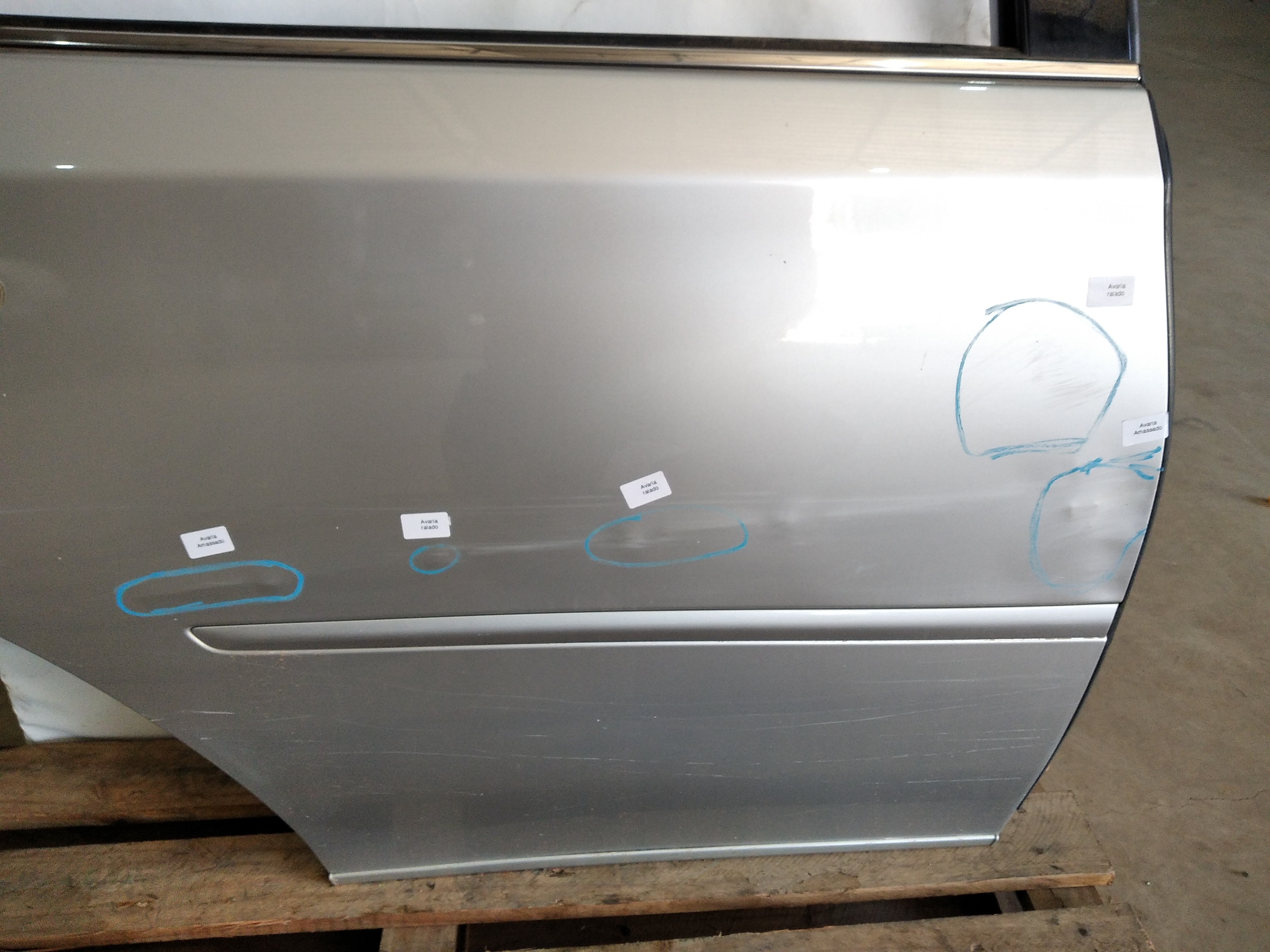 Porta Traseira Direita Lexus Es330 2006 V357 Avaria 5