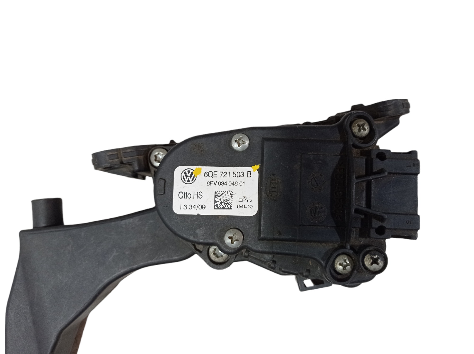 Pedal Acelerador Eletrônico Vw Gol Saveiro G5 G6 Polo D124 8