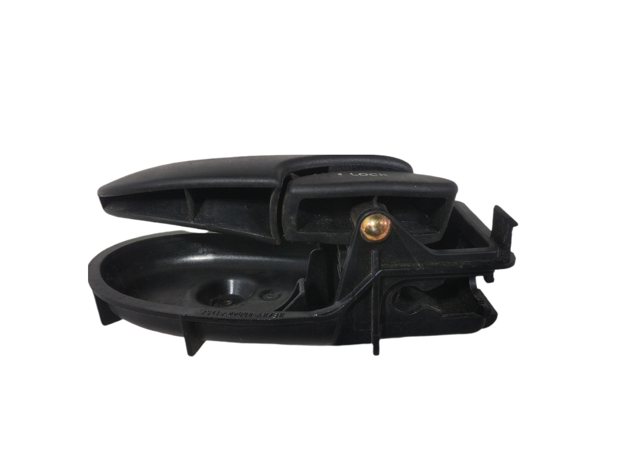 Maçaneta Interna Traseira Direita Ford Focus 2008 V144 Preto 9