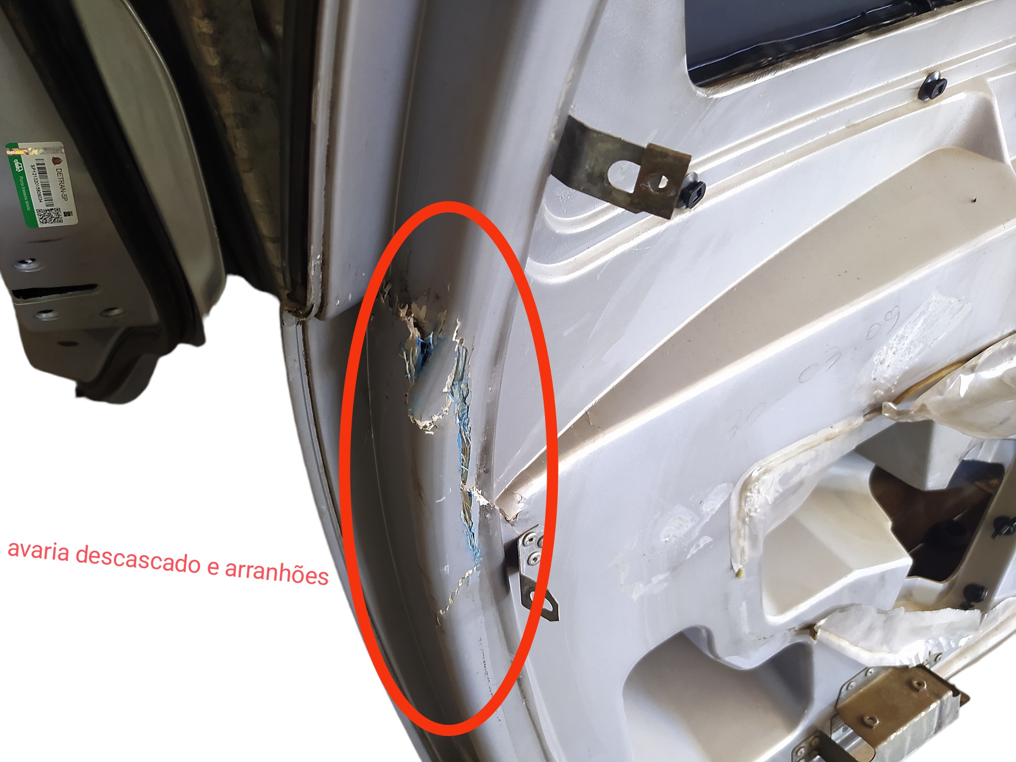 Tampa Traseira Mitsubishi Pajero Sport 2.5 2010 V569 5