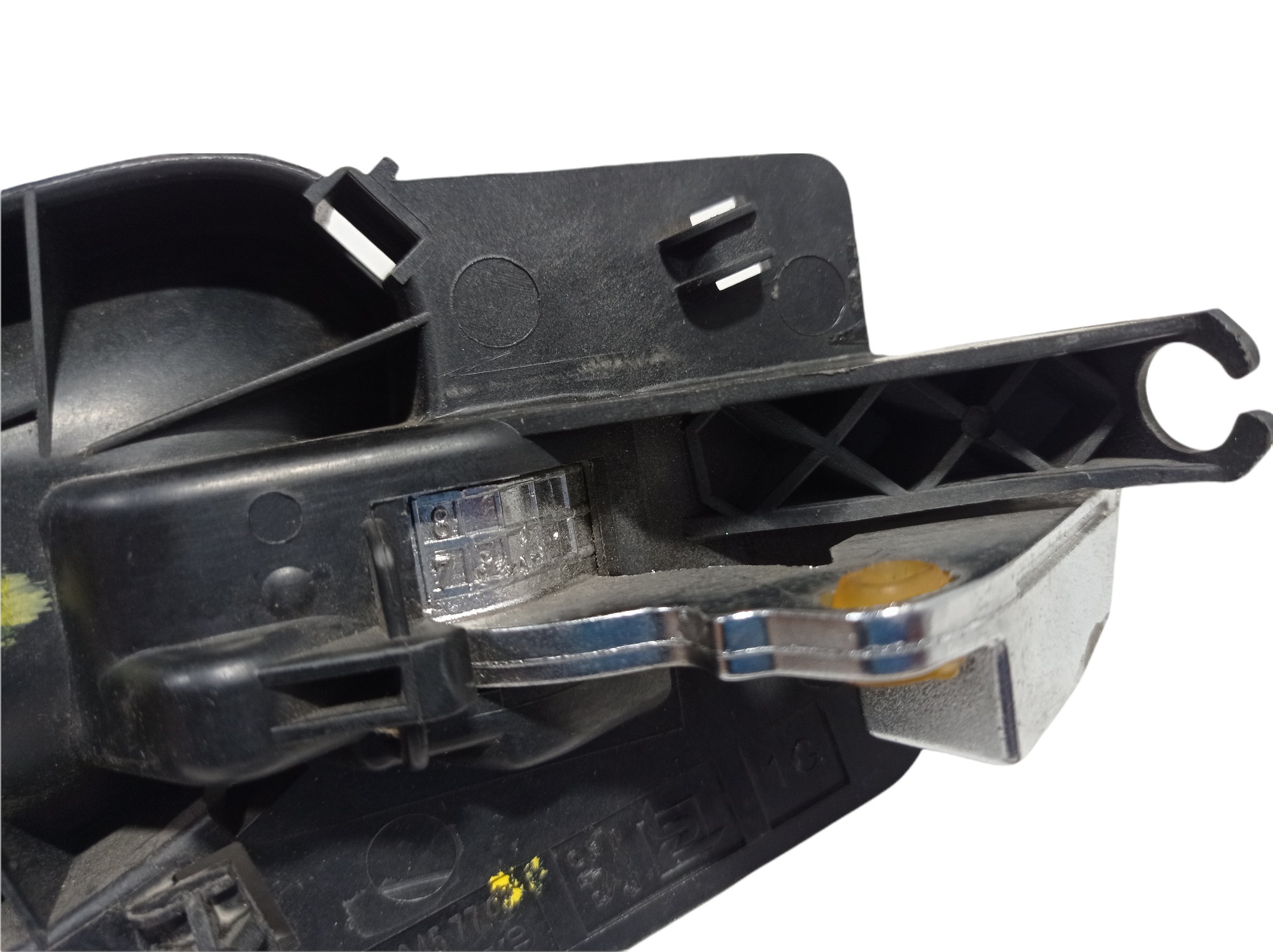 Maçaneta Interna Traseira Esquerda Peugeot 307 2007 V241 Prateado 5