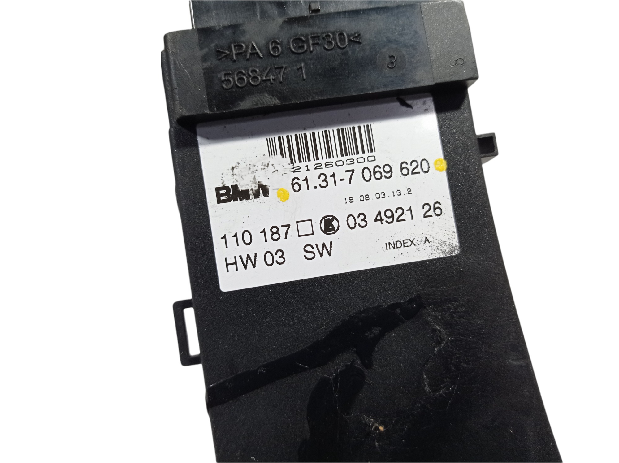 Comando Regulagem Banco Range Rover 2004 61317069620 V284 6