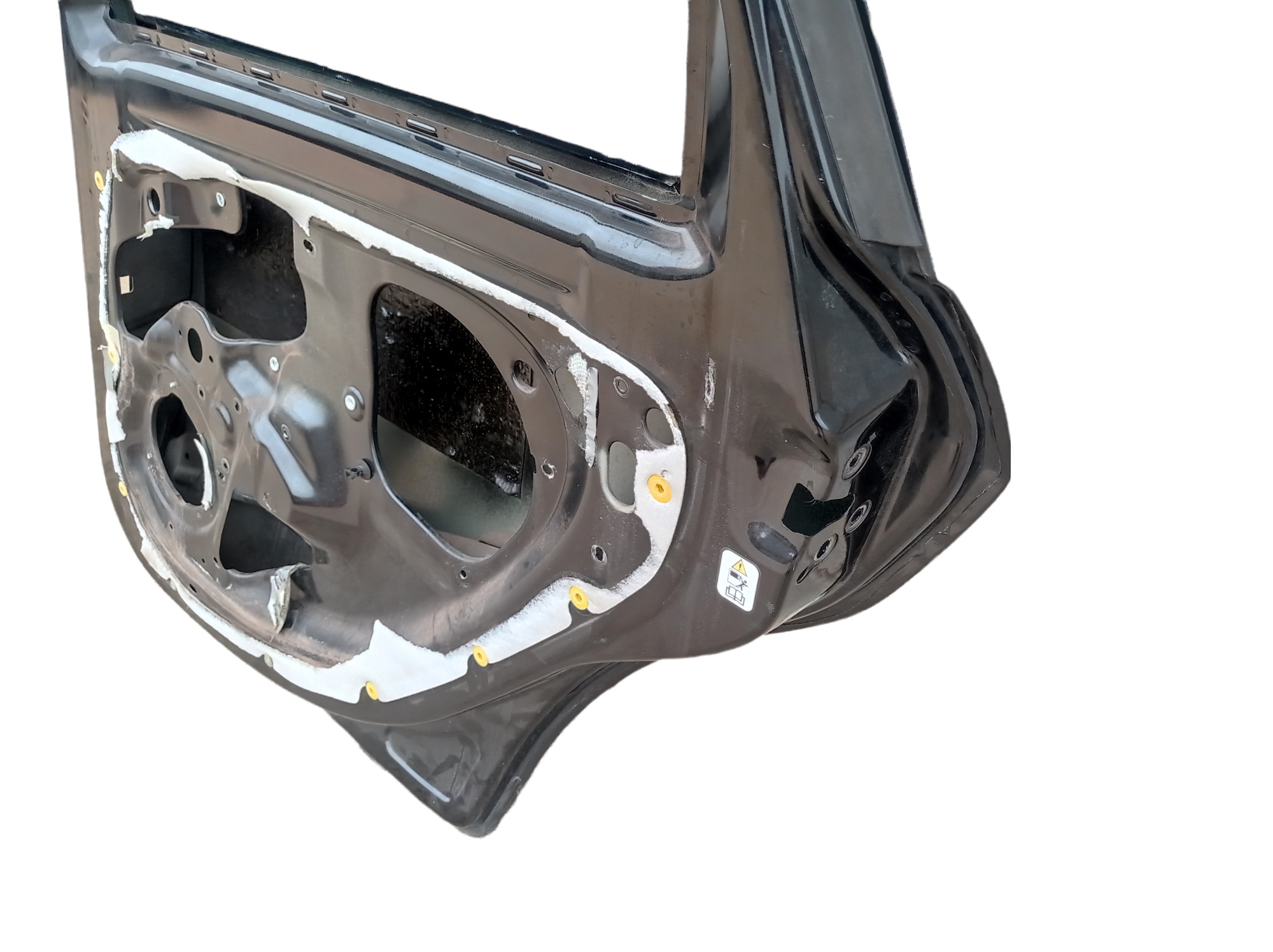 Porta Traseira Direita Fiat Linea 2009 2010 V433 Traseira Direito Preto 8