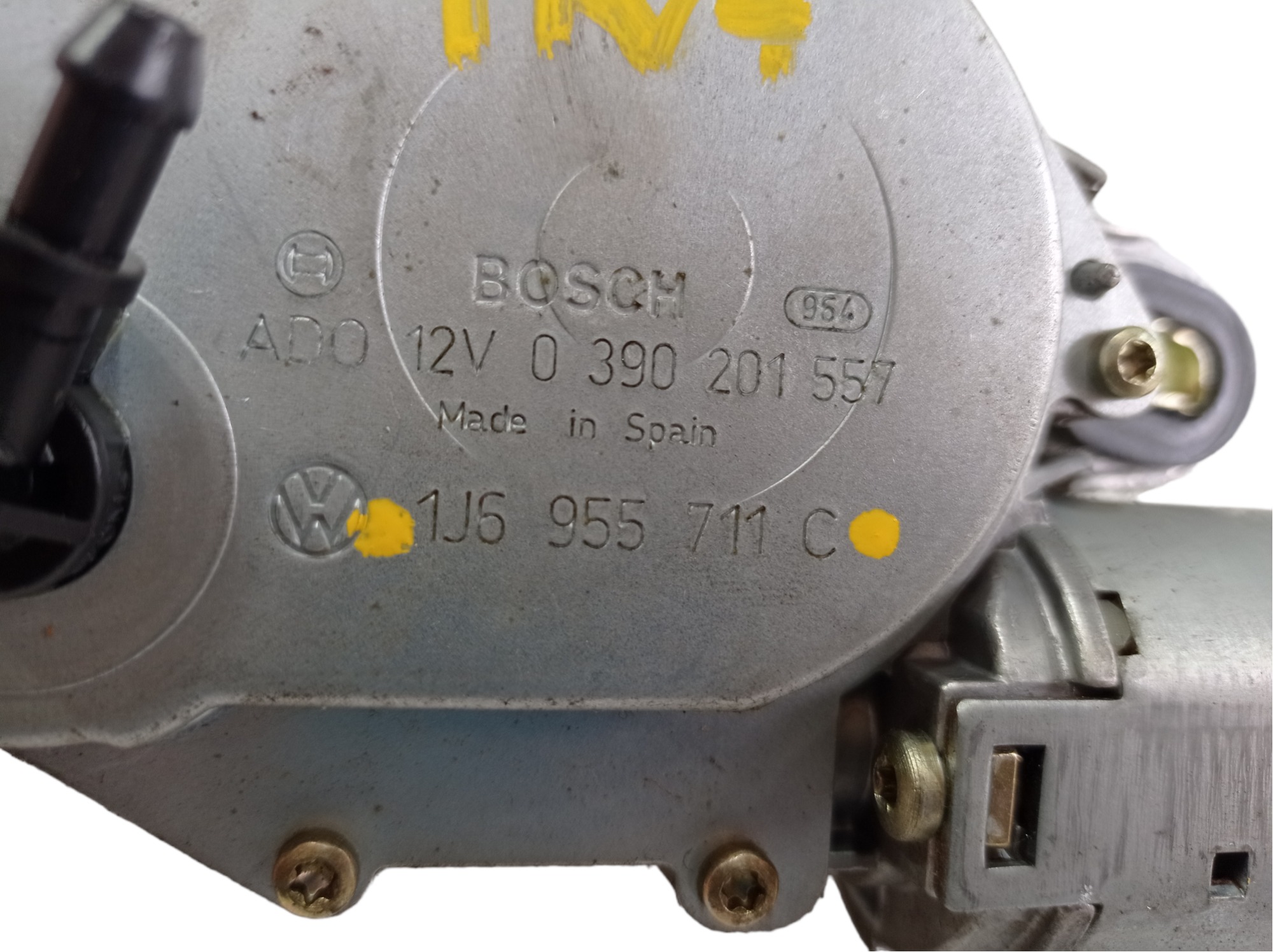 Motor Limpador Traseiro Vw Golf 2.0 2000 1j5955711c V478 6