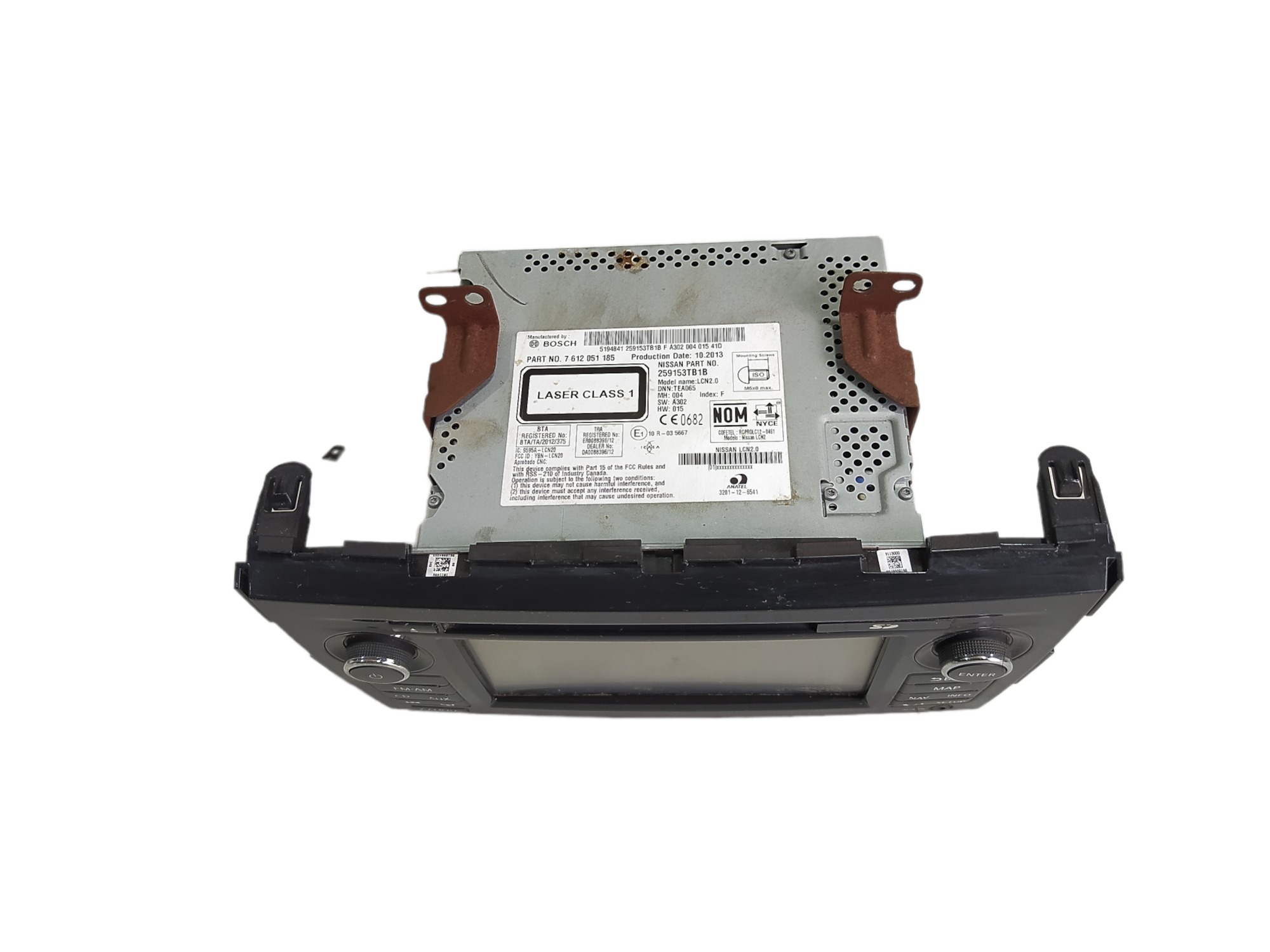 Radio Multimídia Nissan Altima 2.5 16v 2014 259153tb1b V465 2