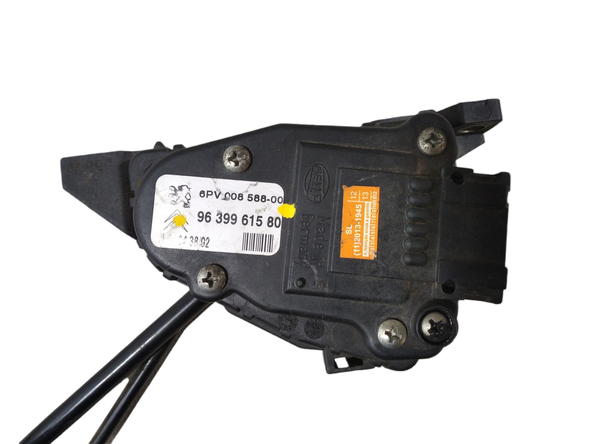 Pedal Acelerador Eletrônico Peugeot 206 V92 7