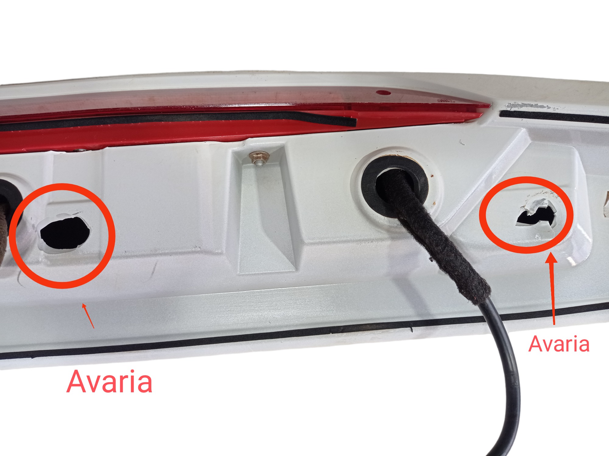 Spoiler Tampa Traseira Break Light Jac T6 2016 V554 4