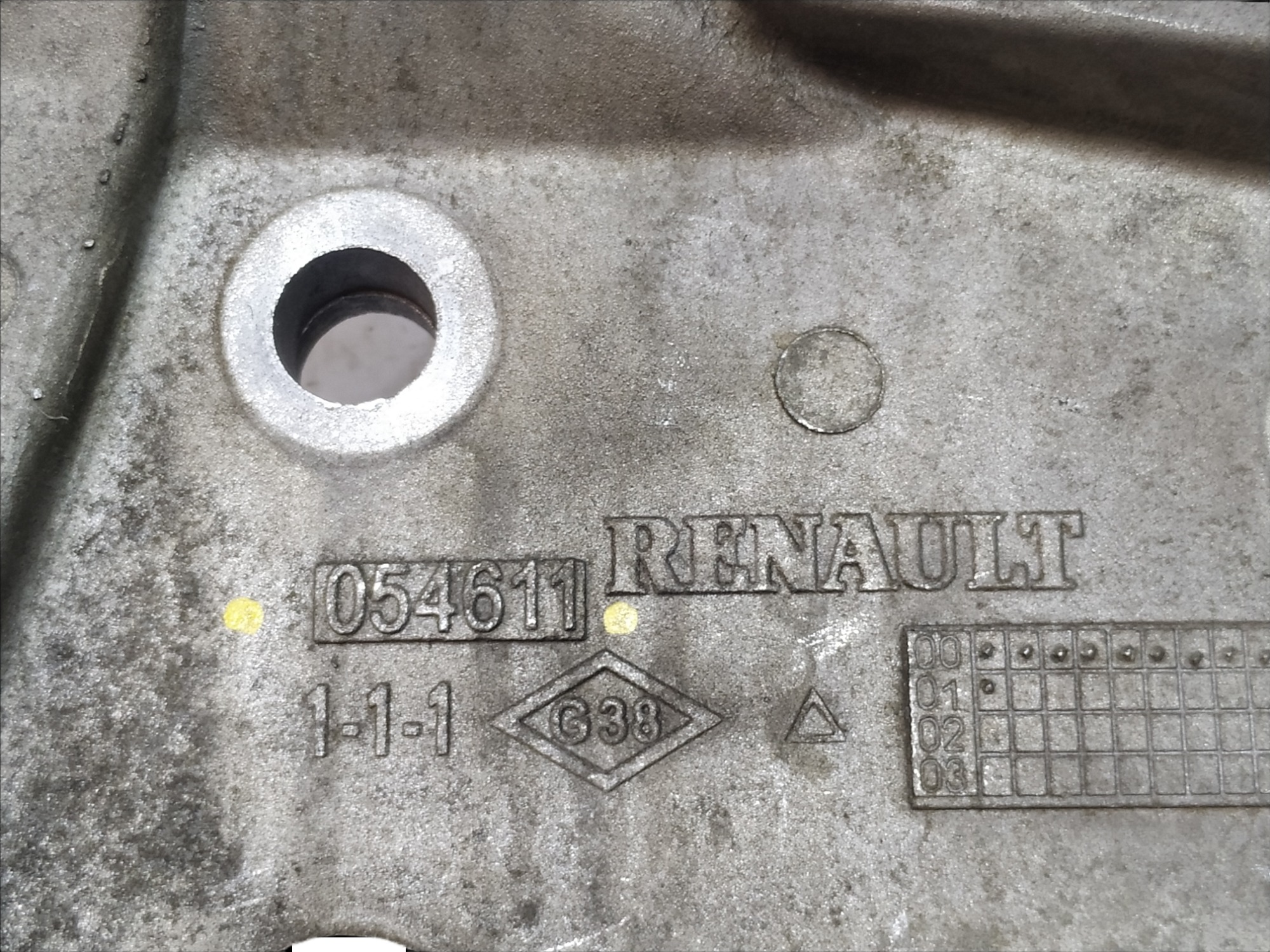 Suporte Compressor Ar Renault Scenic 2.0 16 Válvulas 2001 7