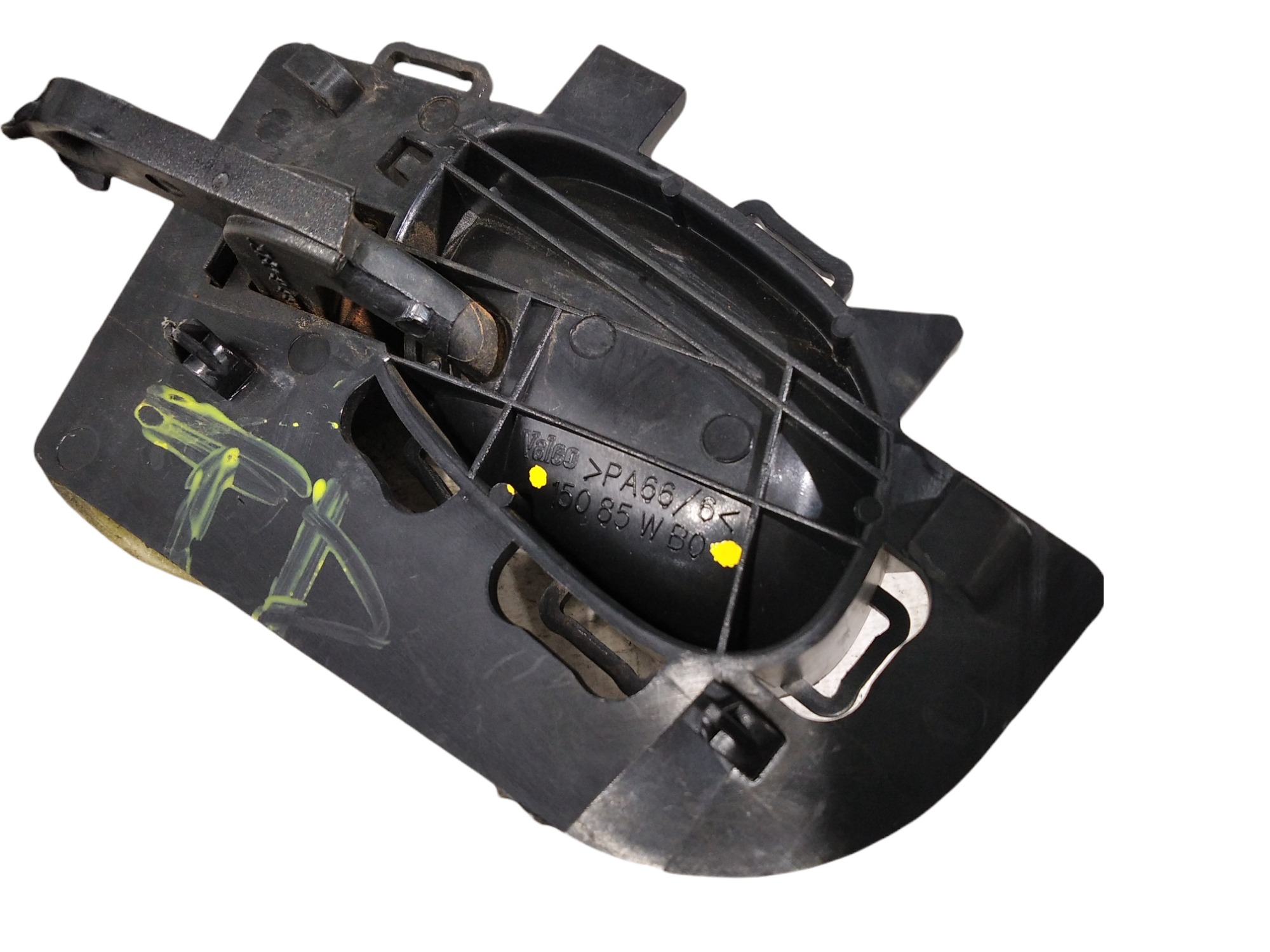 Maçaneta Interna Traseira Direita Peugeot 207 V292 Preto 4
