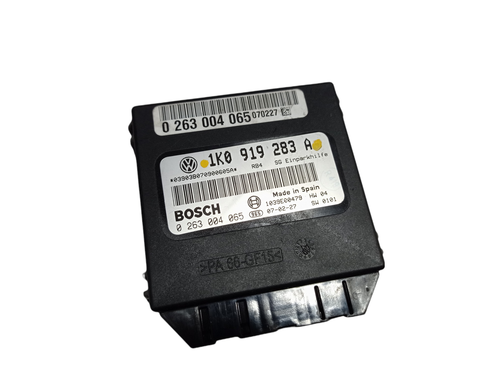Módulo Sensor Estacionamento  Vw Jetta 2007 1k0919283a V167 4