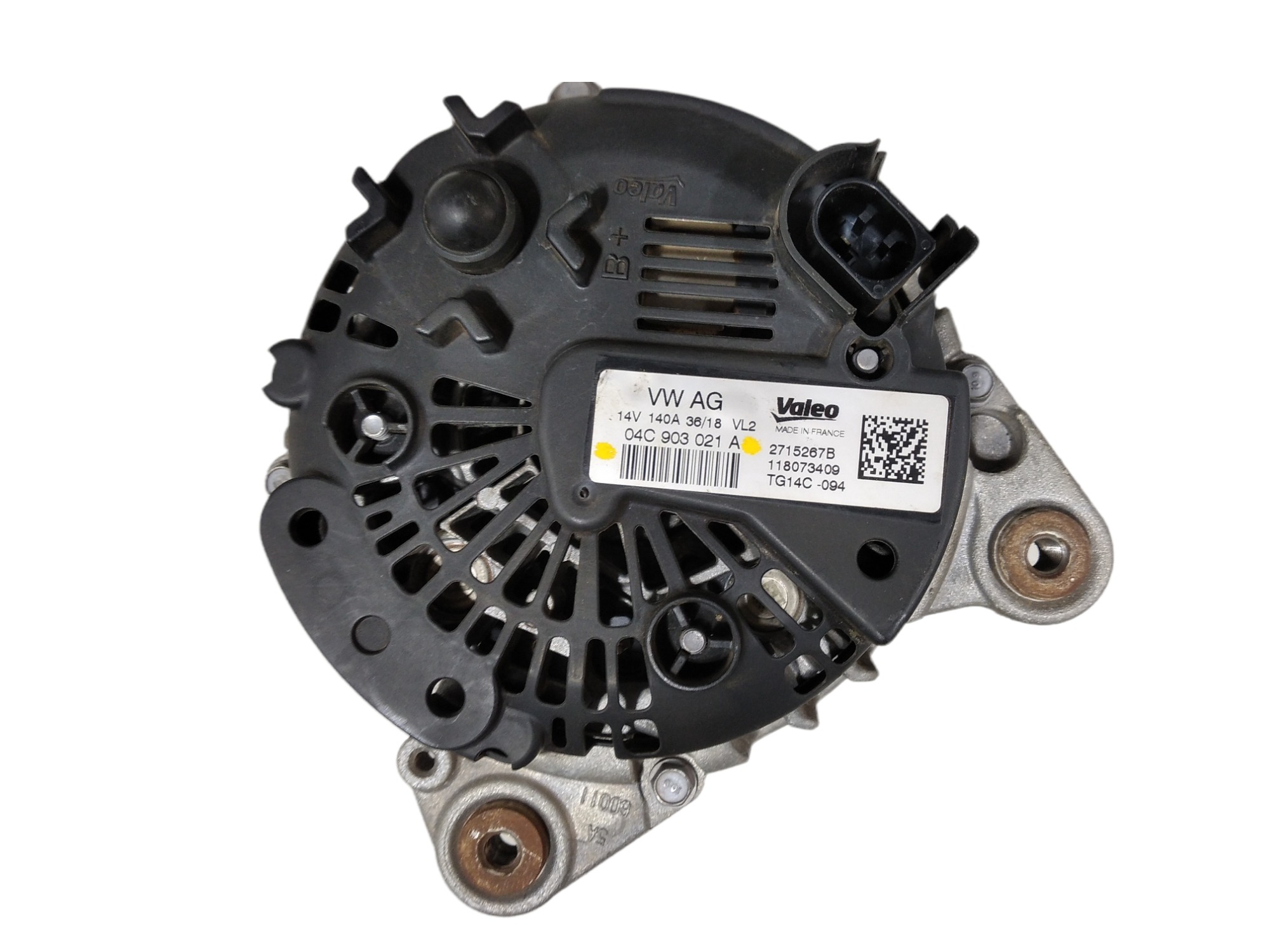 Alternador Audi A3 Sportback  1.4 Tfsi  2019 V343 9