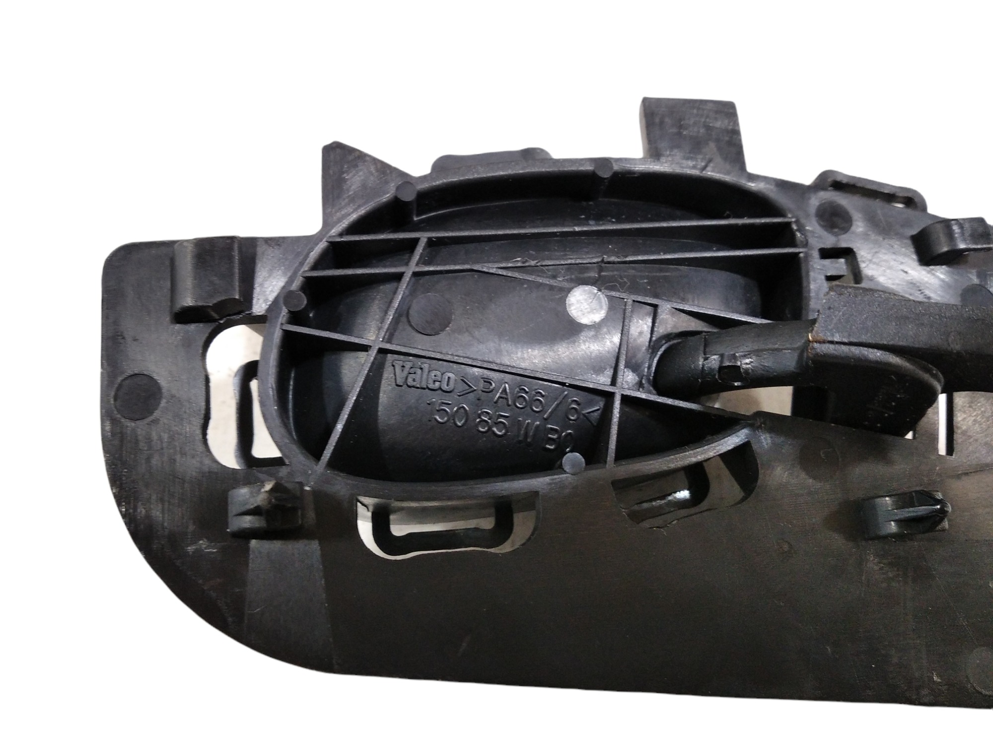 Maçaneta Interna Dianteir Esquerda Peugeot 206 207 2005 V273 Preto Dianteira 7