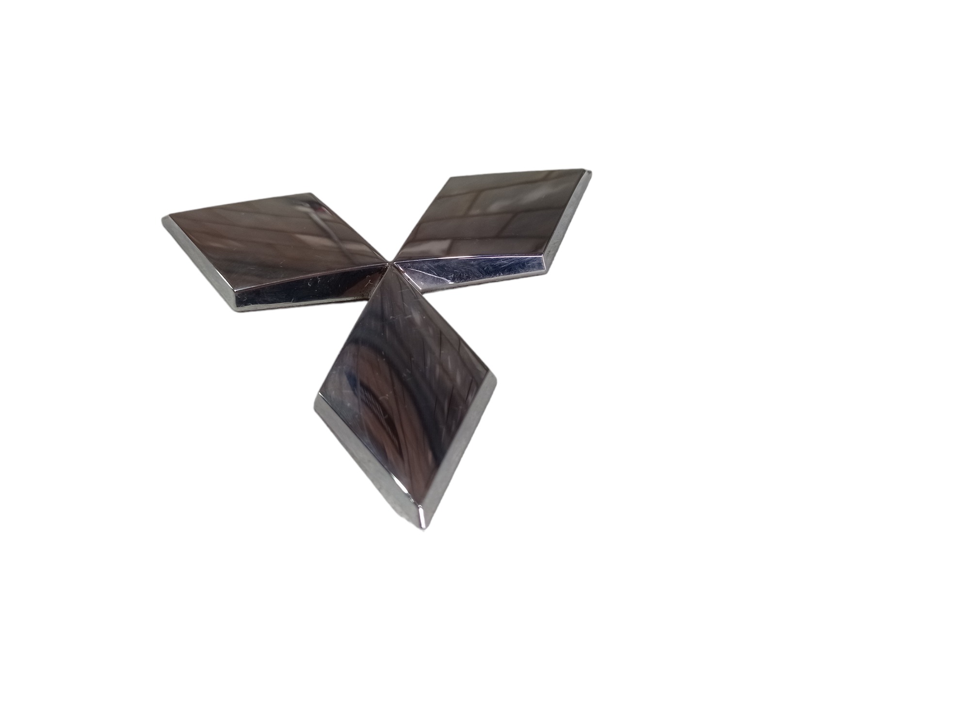 Emblema Mitsubishi Mitsubishi Asx Cvt 2.0 2014 V574 Prata 5