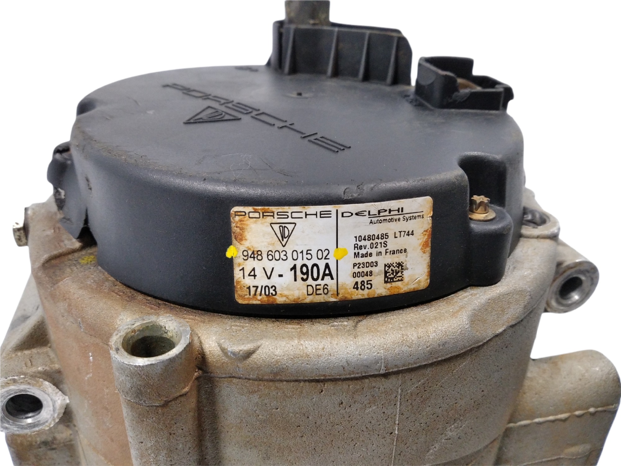 Alternador Porsche Cayenne S Turbo 4.5 V8 2003 V371 6