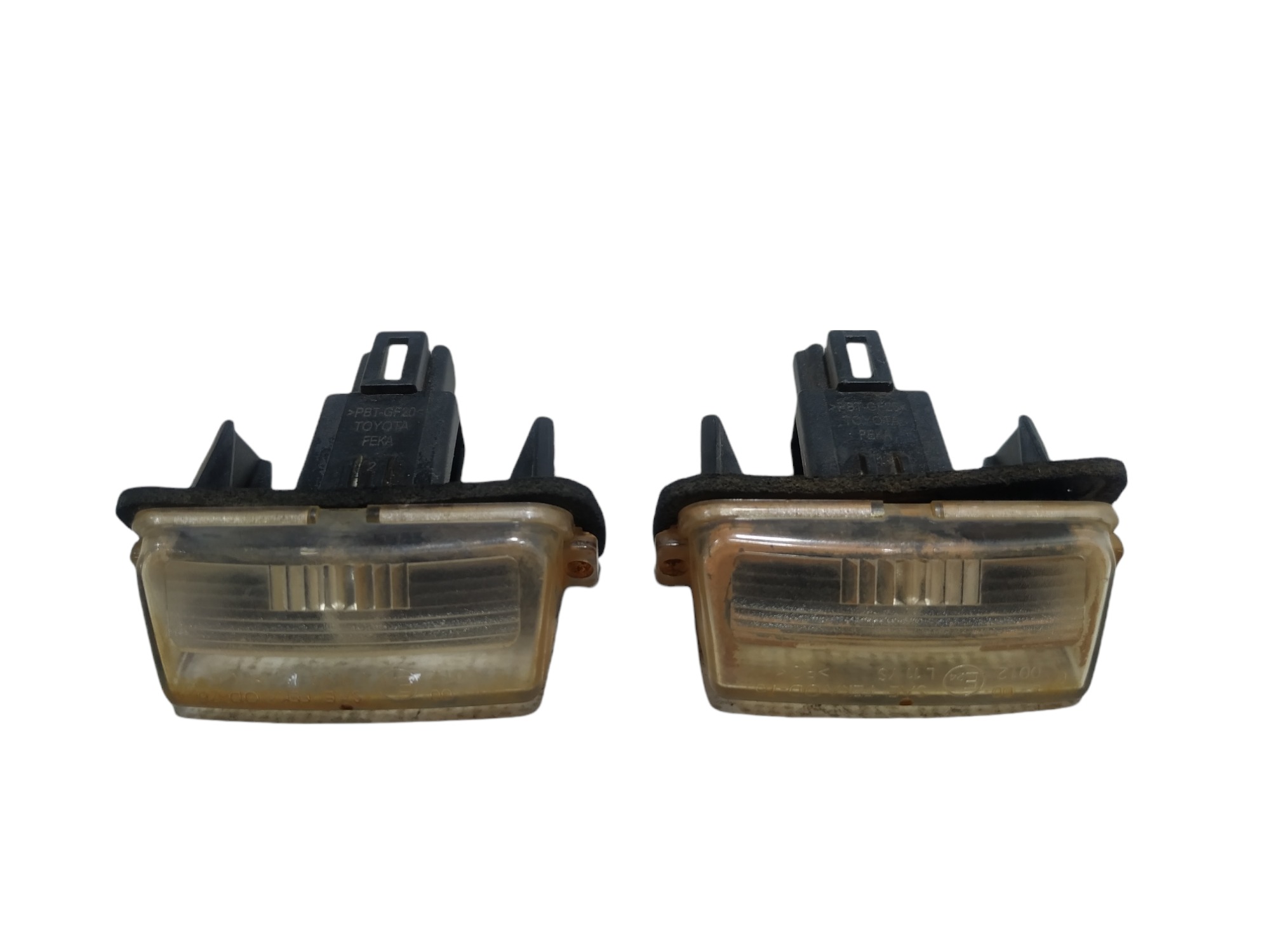 Par Luz De Placa Toyota Corolla 2014 A 2018 V320 6