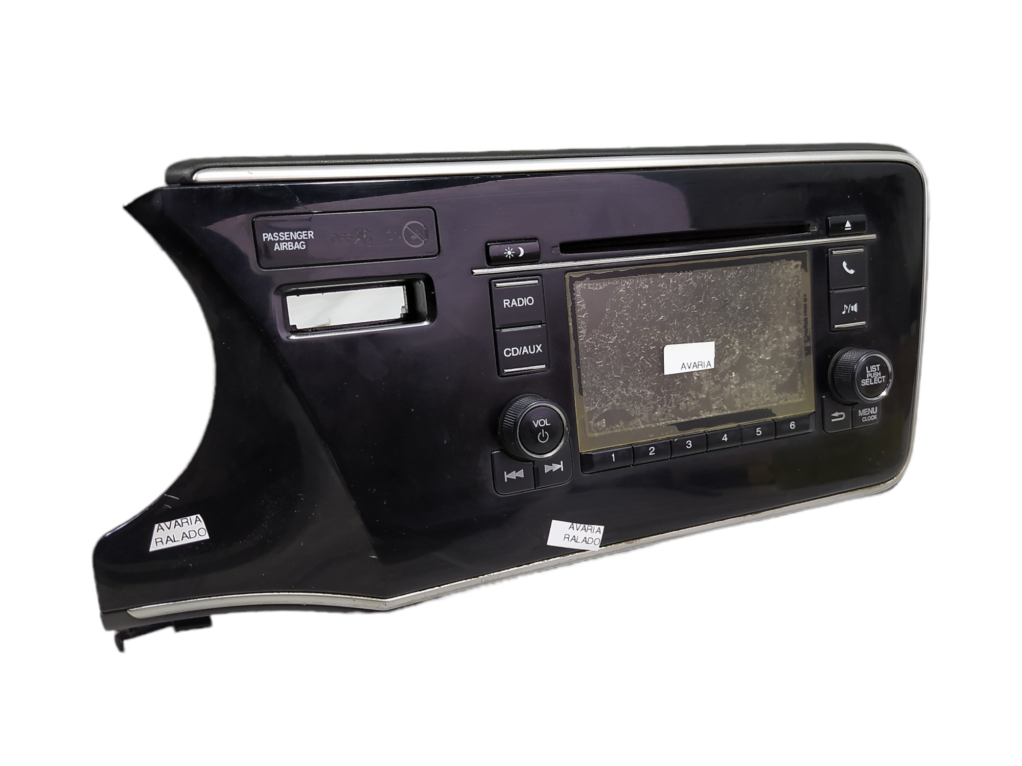 Radio Multimídia Honda City Ex 1.5 2018 Yefa0300039 V469 6
