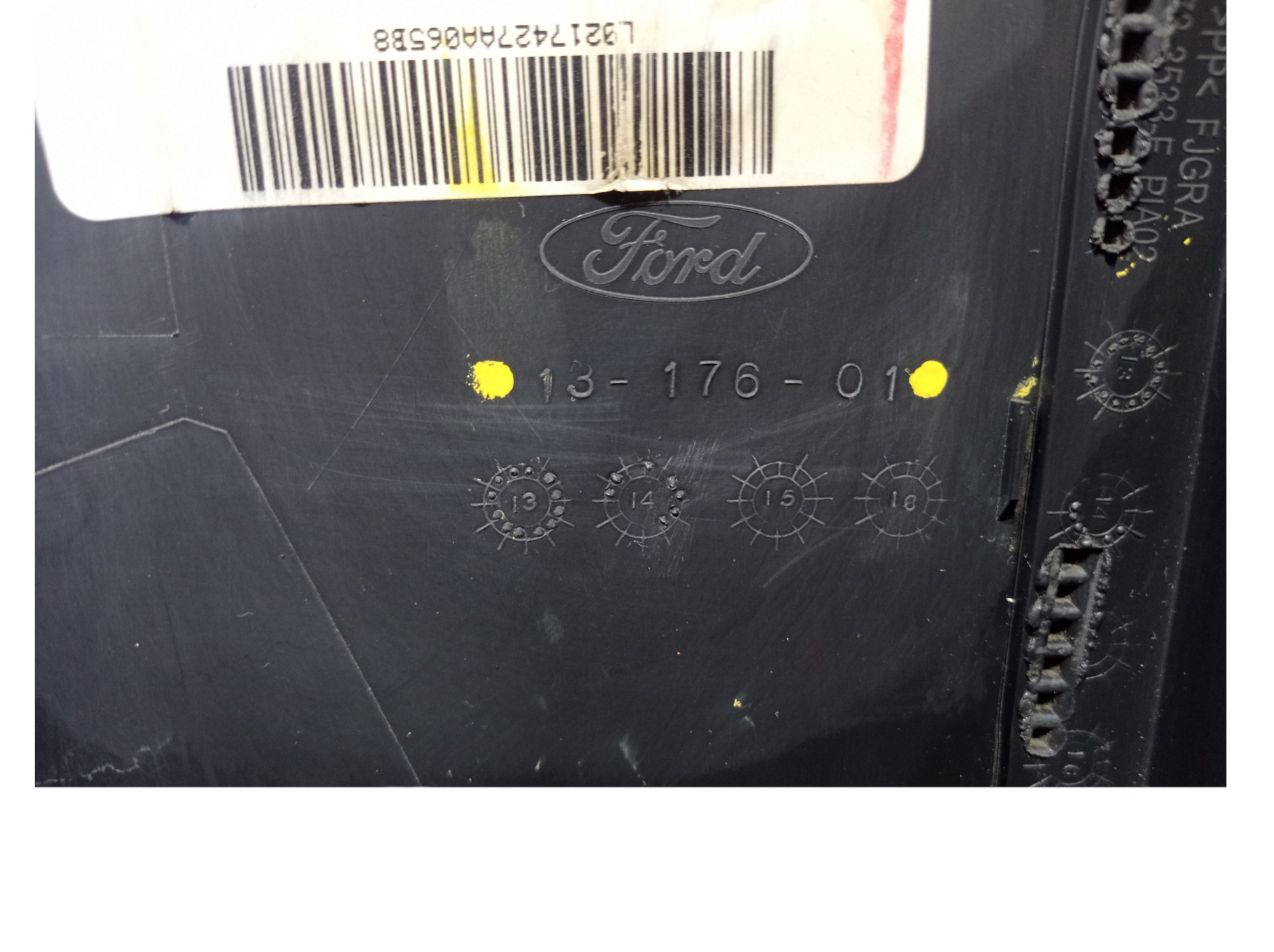 Acabamento Coluna Direção Ford Fusion 2013 A 2016 V464 6