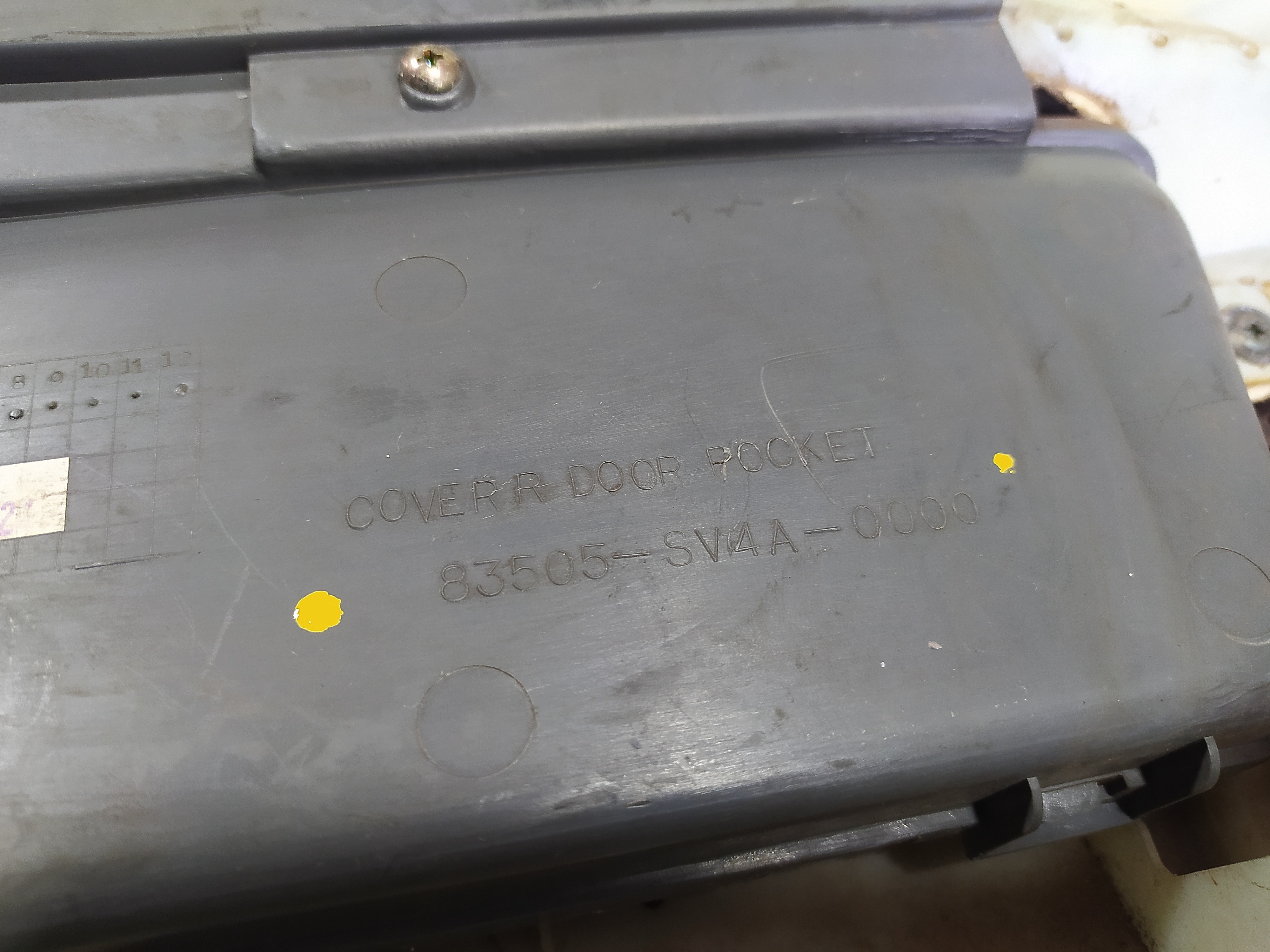 Forro Porta Dianteira Direita Honda Accord Lx 1994 V448 Cinza 8