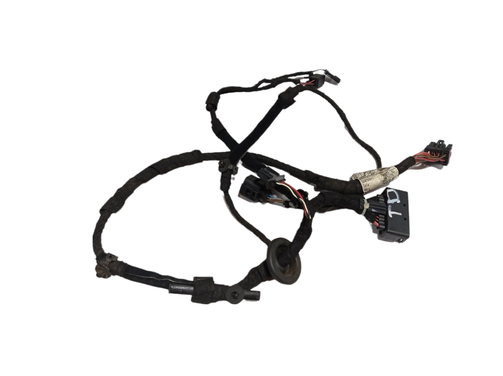 Chicote Porta Traseira Direita Vw Golf 2006 A 2010 V317 2