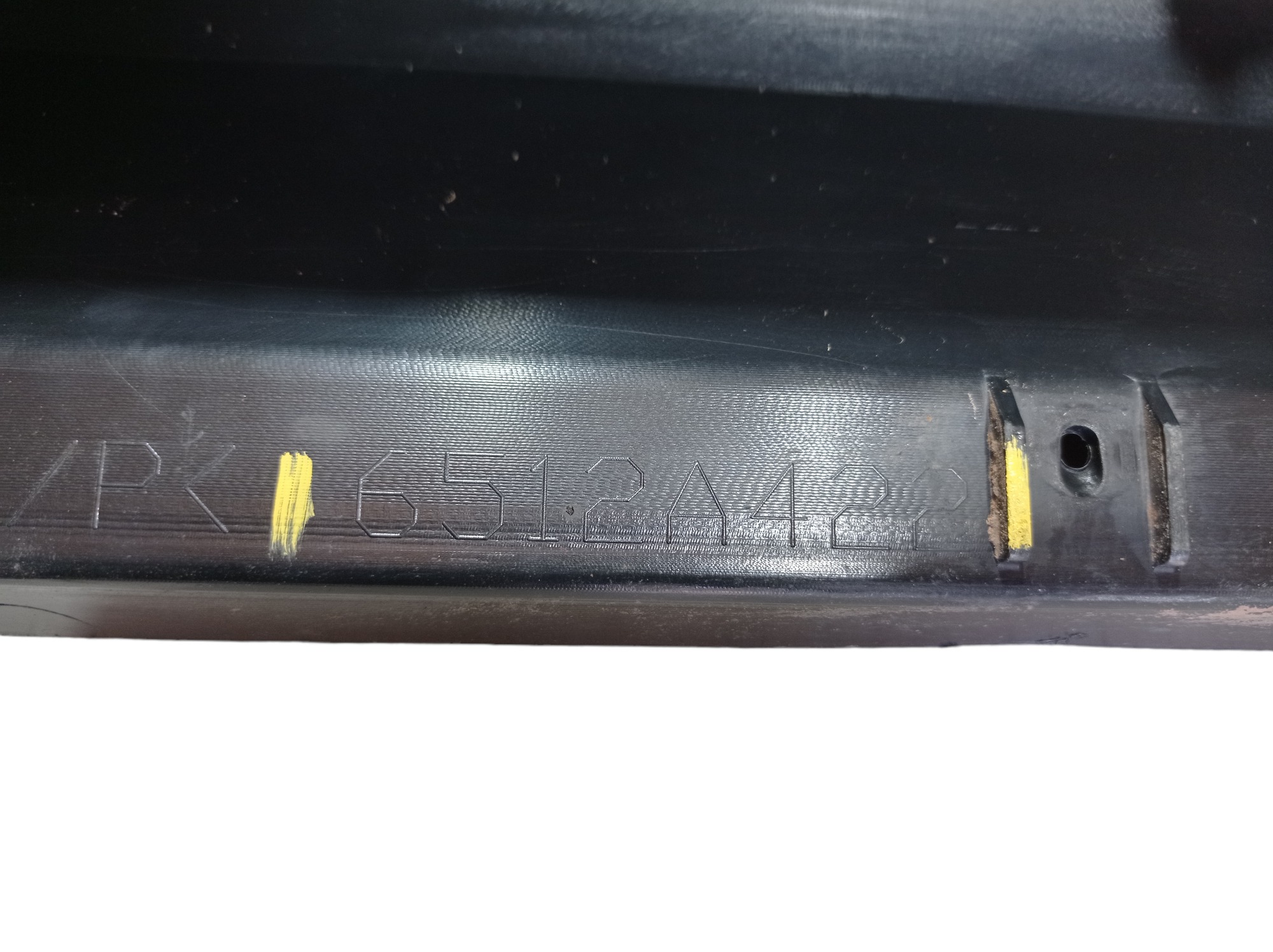 Spoiler Direito Mitsubishi Outlander 2014 6512a422 V551 Preto 6