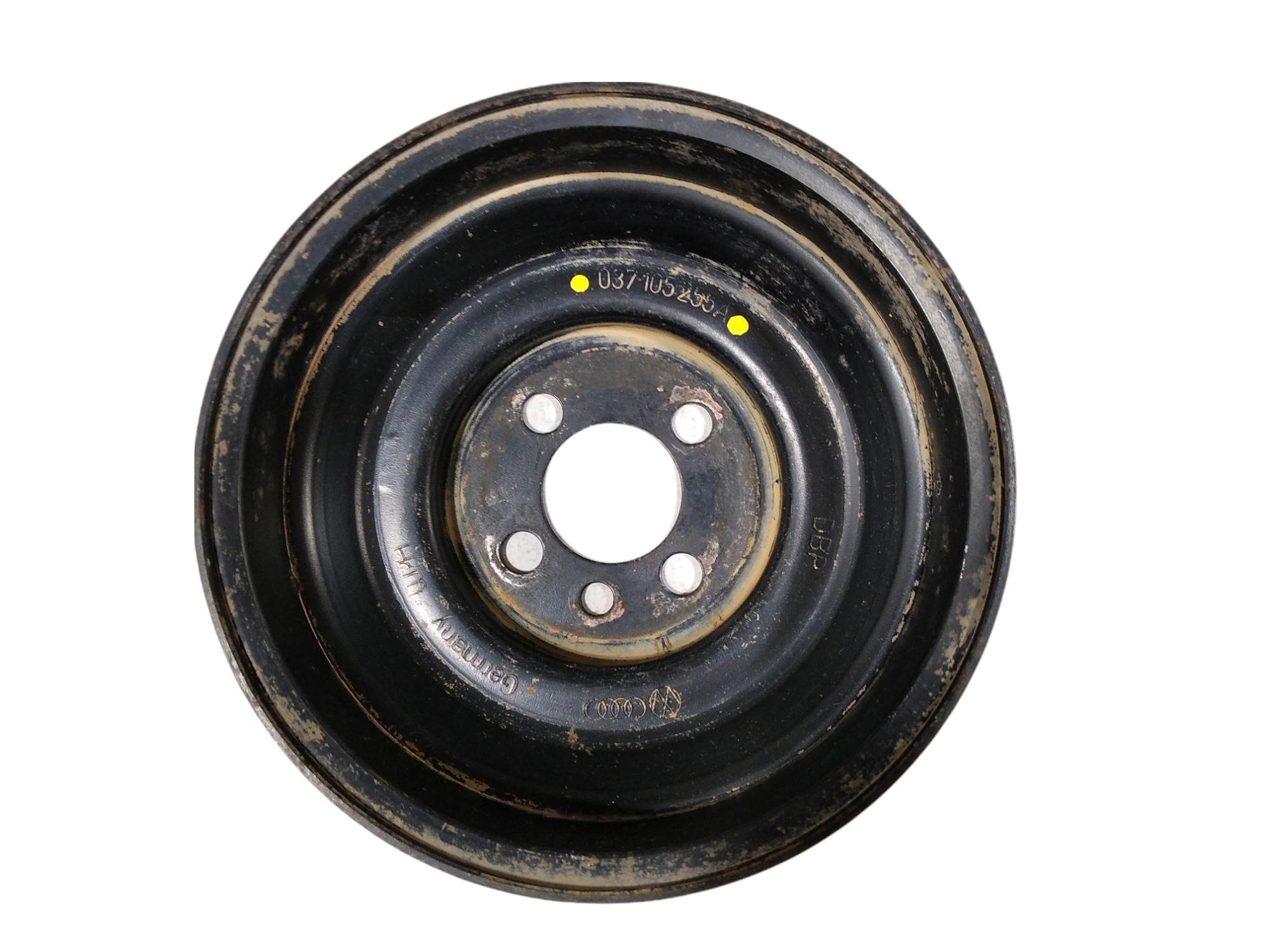 Polia Virabrequim Vw Polo 1998 037105255a V213 3