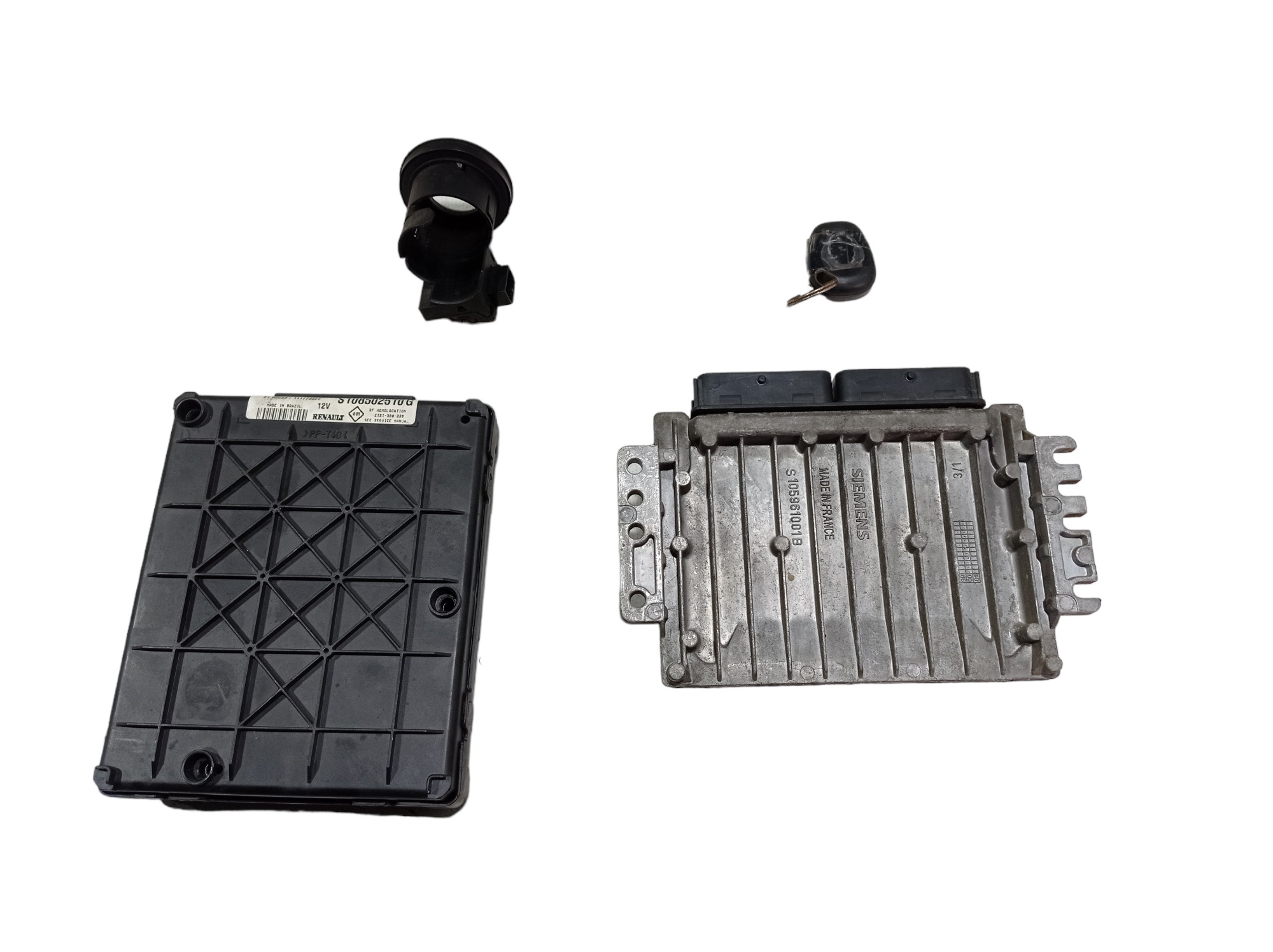 Kit Módulo De Injeção Renault Scenic 1.0 8v 2004 Vl 5